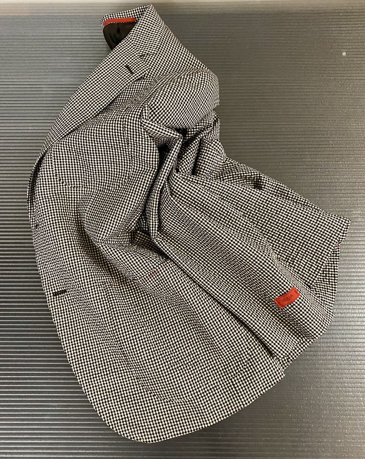 Isaia Isaia 🇮🇹 silk-wool 2 Btn 007 Capri leisure jacket 40 R NWT Size 40R - 3 Thumbnail
