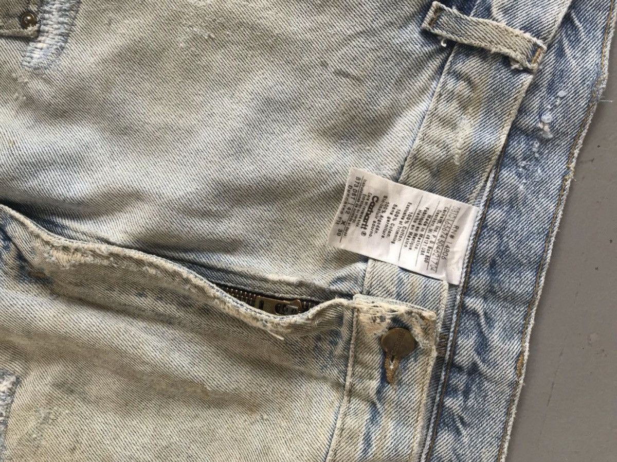 Carhartt Vintage carhartt b136 dst double knee denim Size US 43 - 4 Thumbnail