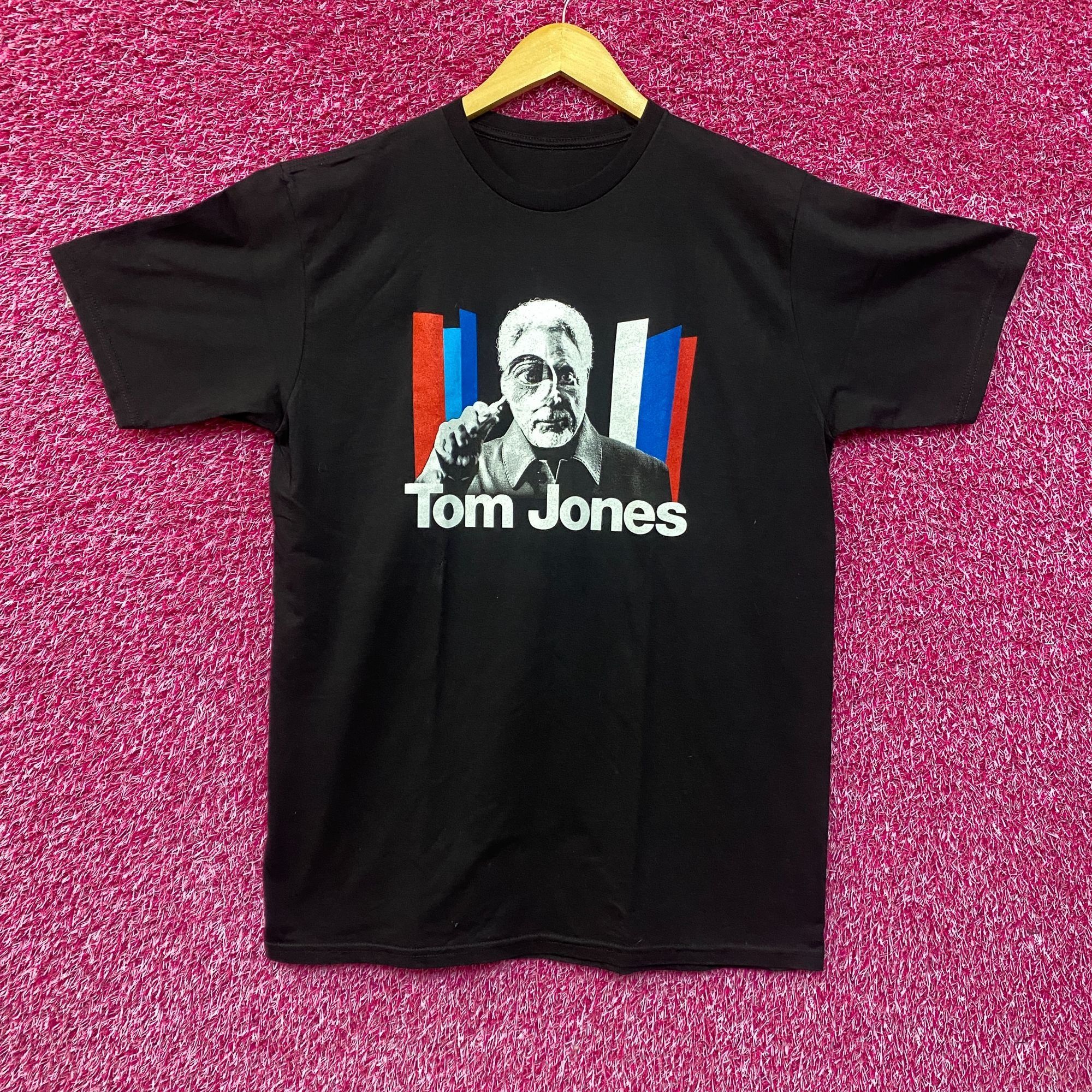 Other Stanley Stella Mens Black Tom Jones 2021 Tour T-Shirt L Size US L / EU 52-54 / 3 - 1 Thumbnail