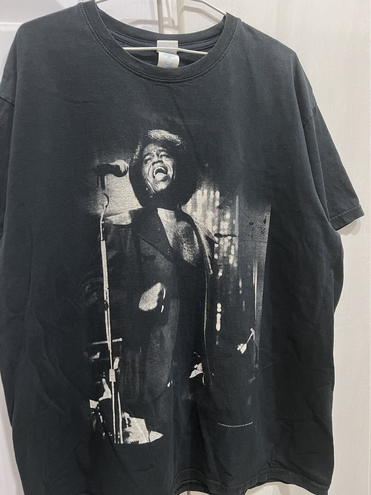 Band Tees Vintage Y2K James Brown The Godfather of Soul Tee XL Faded Size US XL / EU 56 / 4 - 1 Thumbnail
