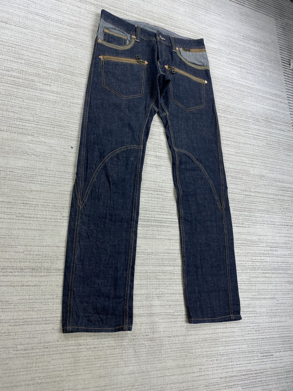 Hysteric Glamour Soul Of Freedom Hysteric Inspired Multipocket Denim Jeans Size US 34 / EU 50 - 3 Thumbnail