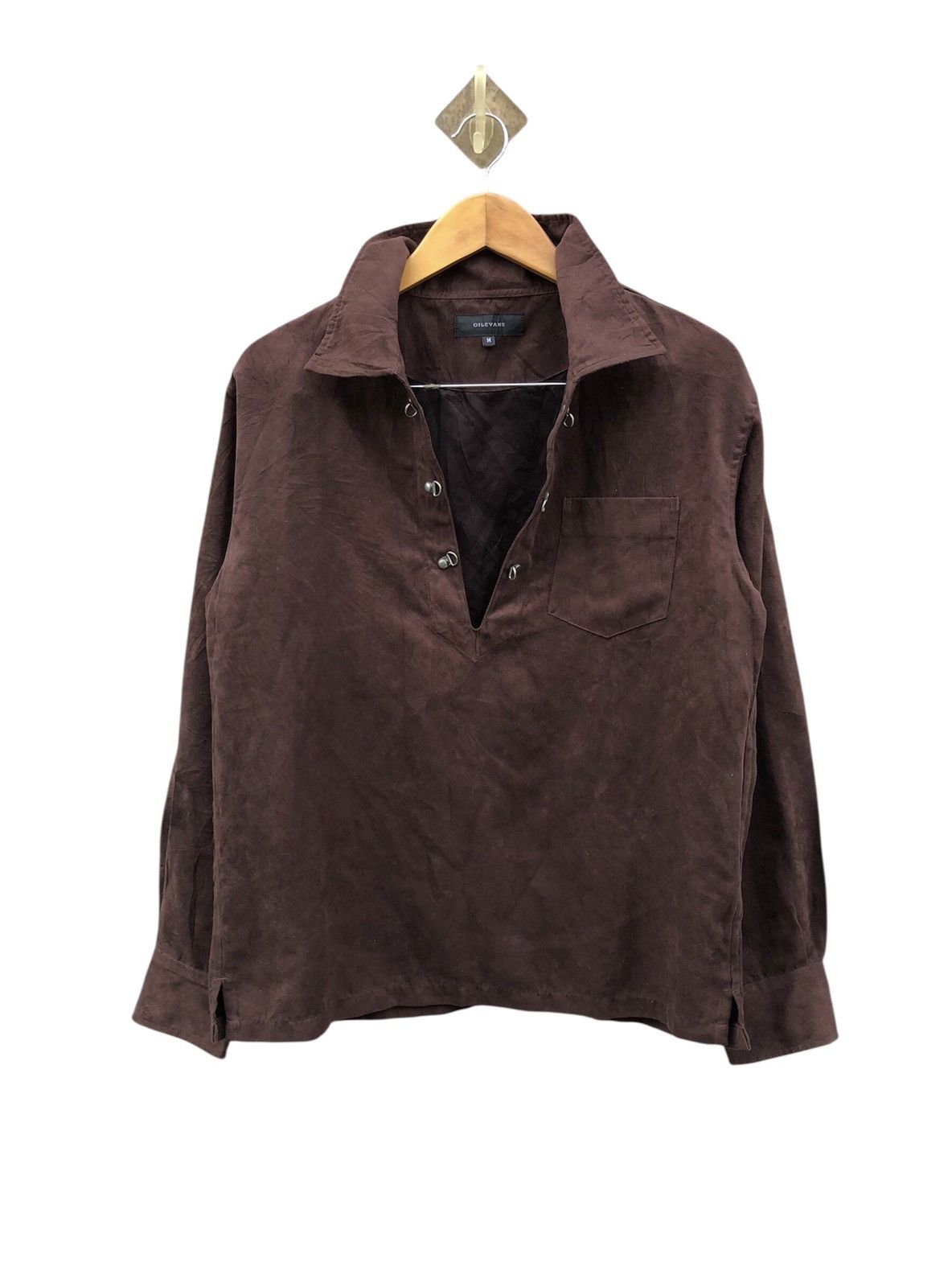 Japanese Brand Japanese Brand Gilevans Long Sleeve Shirt Size US M / EU 48-50 / 2 - 1 Thumbnail