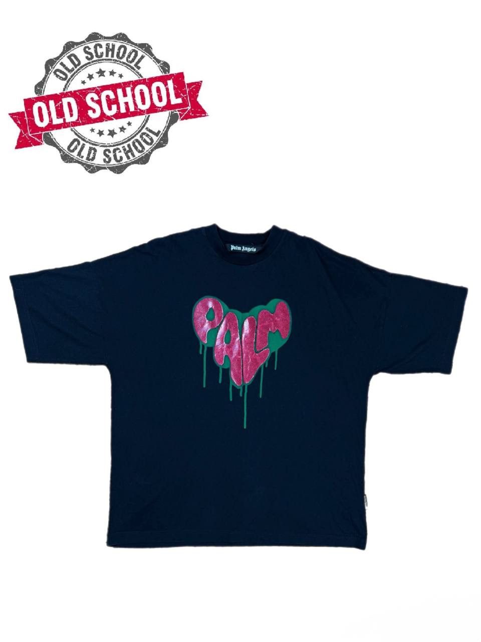 Palm Angels Palm Angels Palm Spray Heart T-Shirt Black Red Green Men's Size US S / EU 44-46 / 1 - 1 Thumbnail