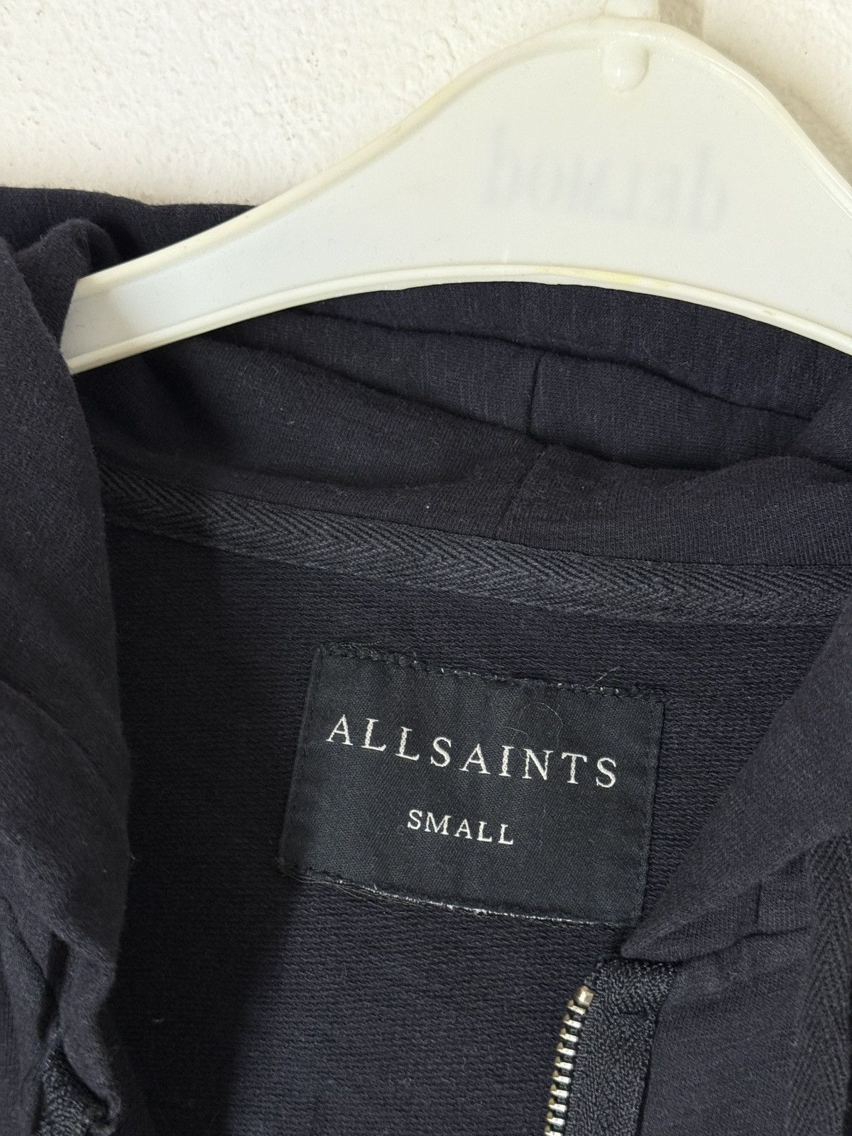 Allsaints Allsaints Zip Hoodie Navy Size US S / EU 44-46 / 1 - 5 Thumbnail