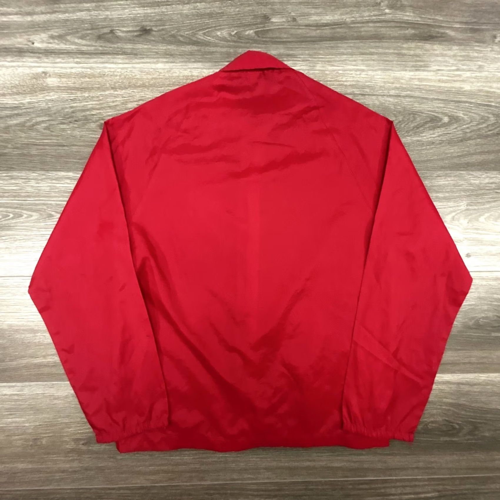 Vintage VINTAGE Swingster Coca-Cola Jacket Mens S Red Nylon Windbreaker Logo Spr Snaps Pockets Embroidered 70s Retro Coach Windbreaker Spring Casual Mens Size US S / EU 44-46 / 1 - 2 Thumbnail