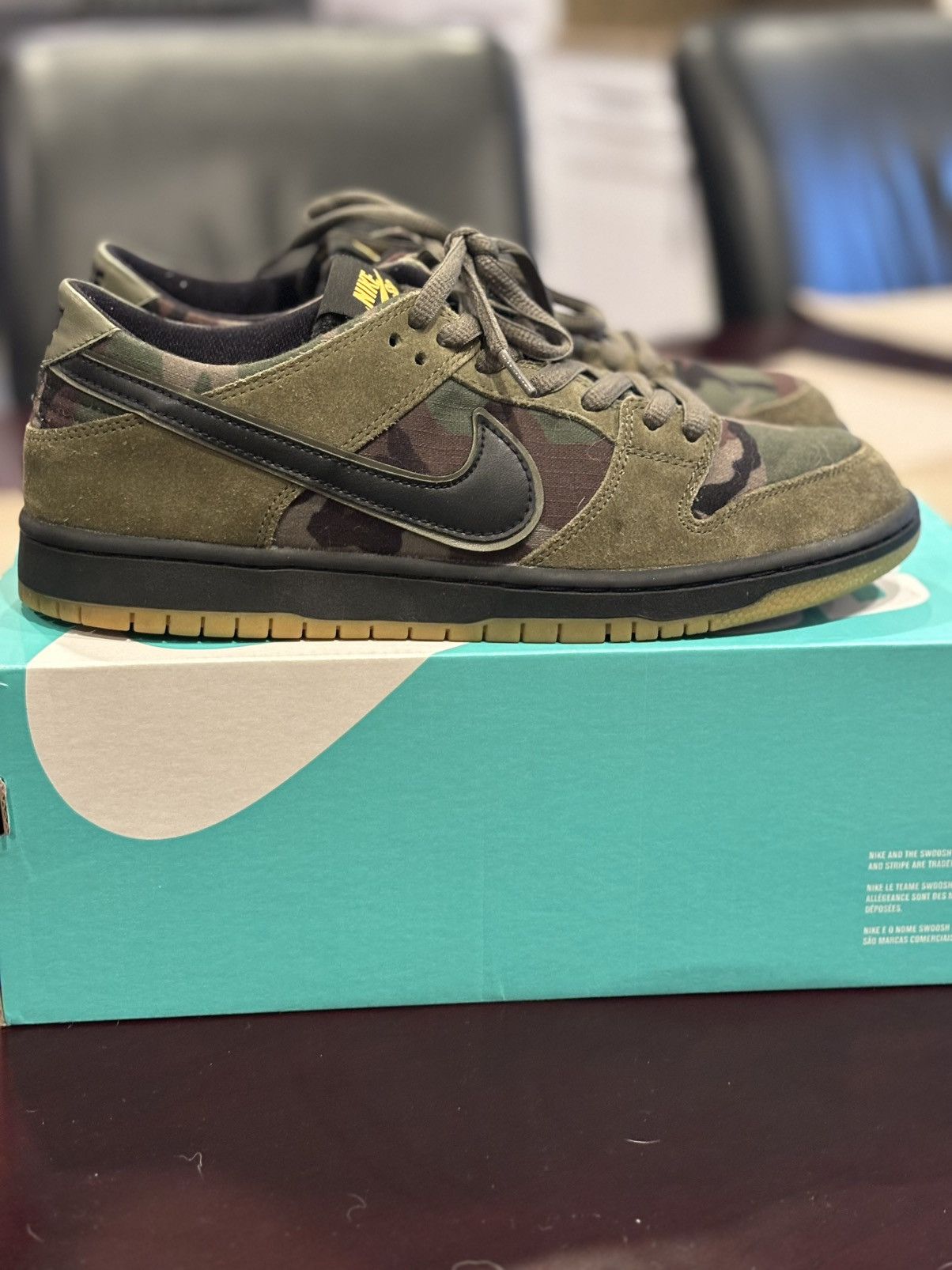 Nike sb dunk low Camo