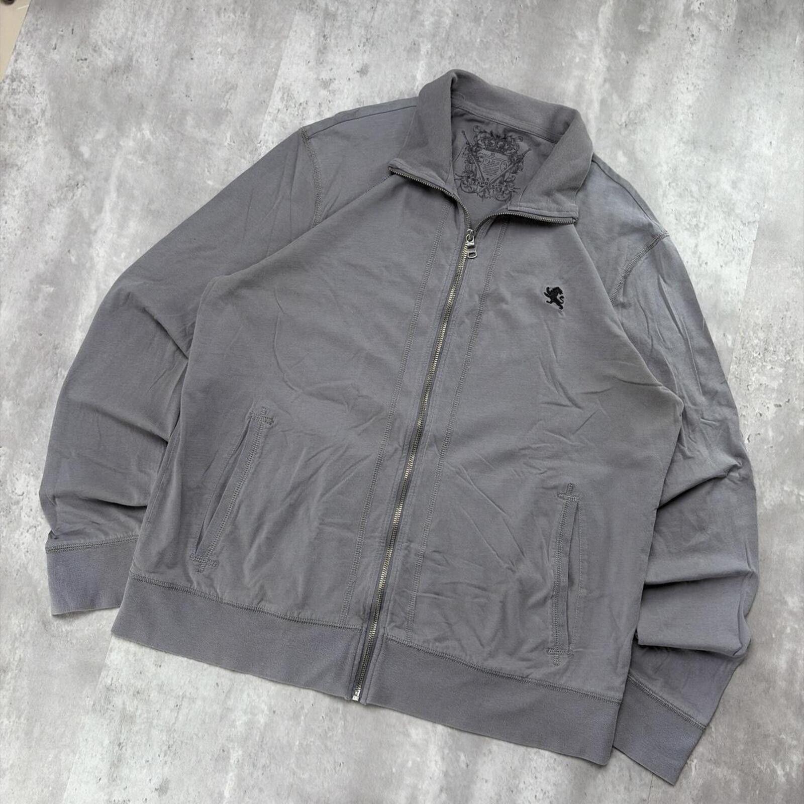 Express Y2K Grey Express Grunge Gothic Skater Zip Up Jacket Size US XL / EU 56 / 4 - 2 Thumbnail