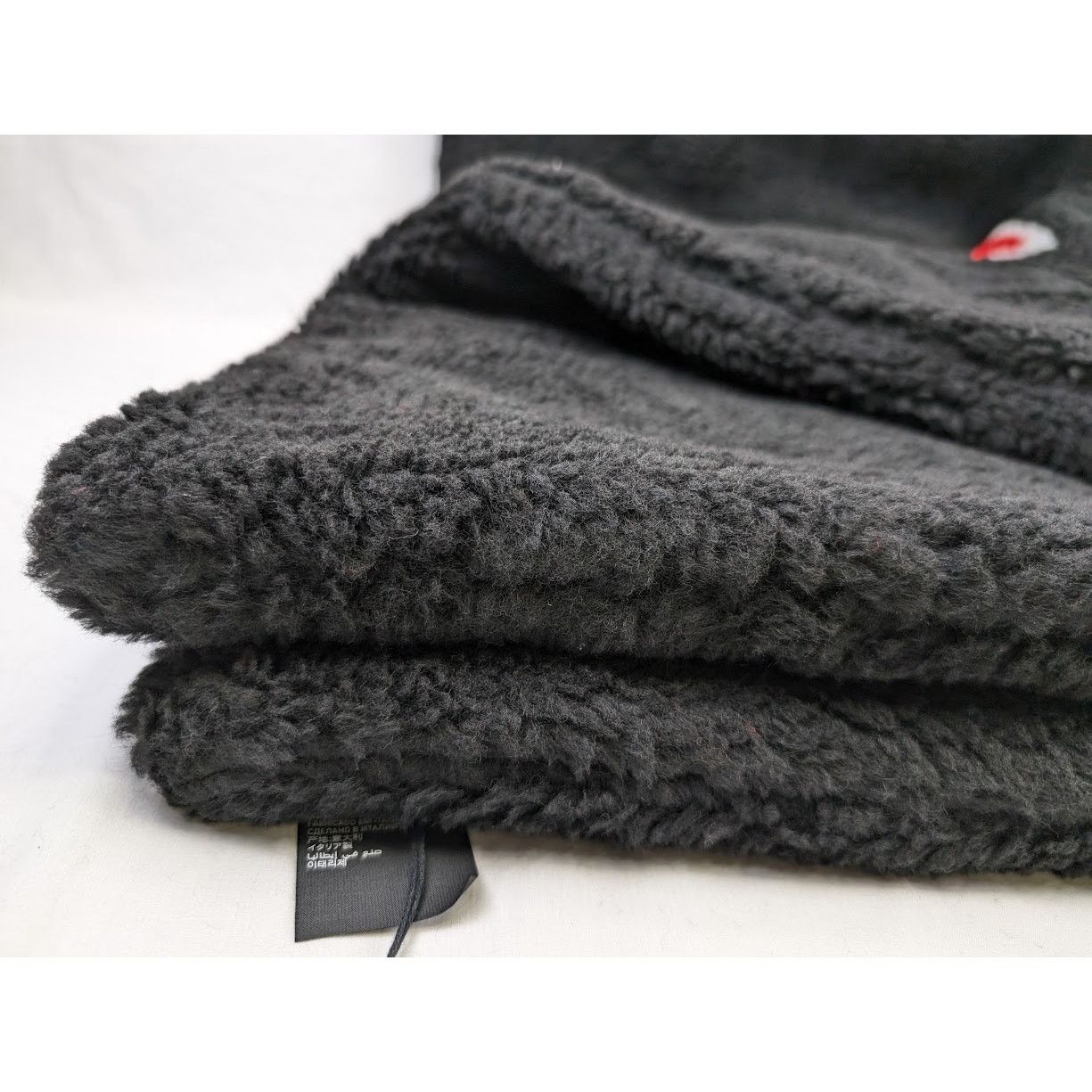 Balenciaga o1rshd1 Q:2 / Size: OS / Metal Soft Jacquard Fleece Scarf Size ONE SIZE - 8 Thumbnail