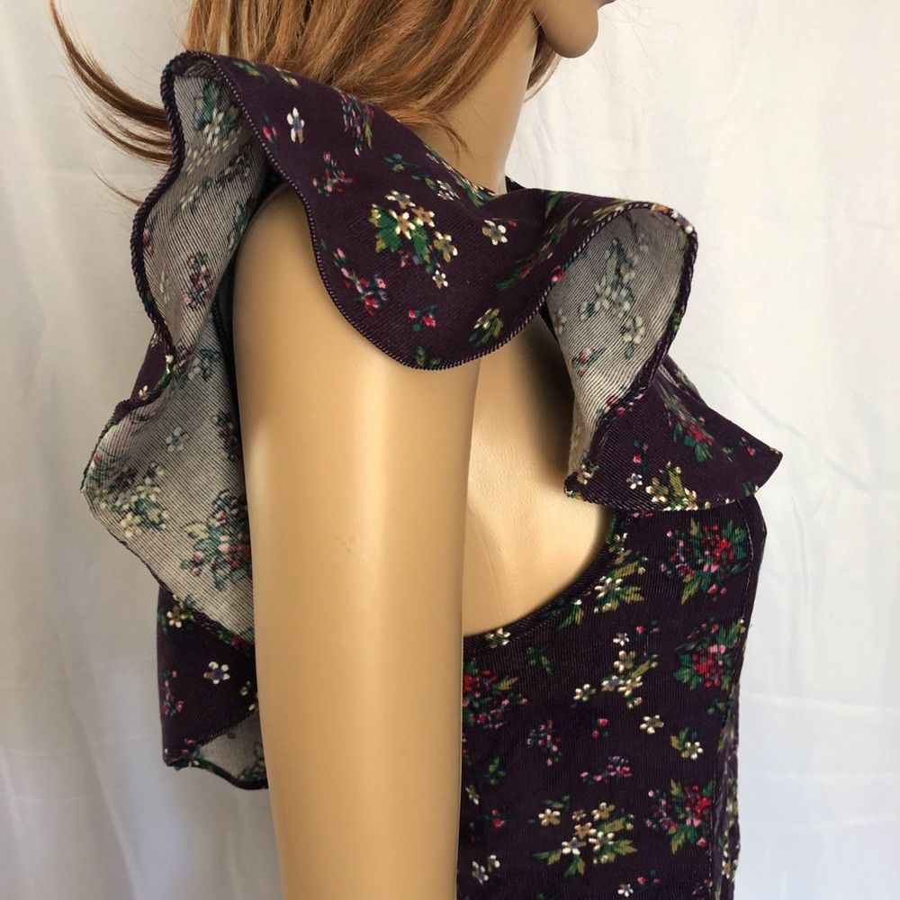 Free People NWT $168 Free People Violet Visions Romper Size XS Size 26" / US 2 / IT 38 - 5 Thumbnail