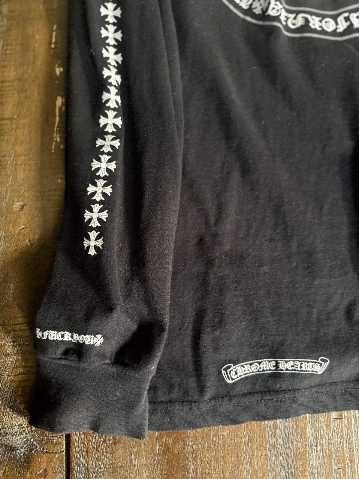 Chrome Hearts Black Chrome Long sleeve XL Size US XL / EU 56 / 4 - 5 Thumbnail