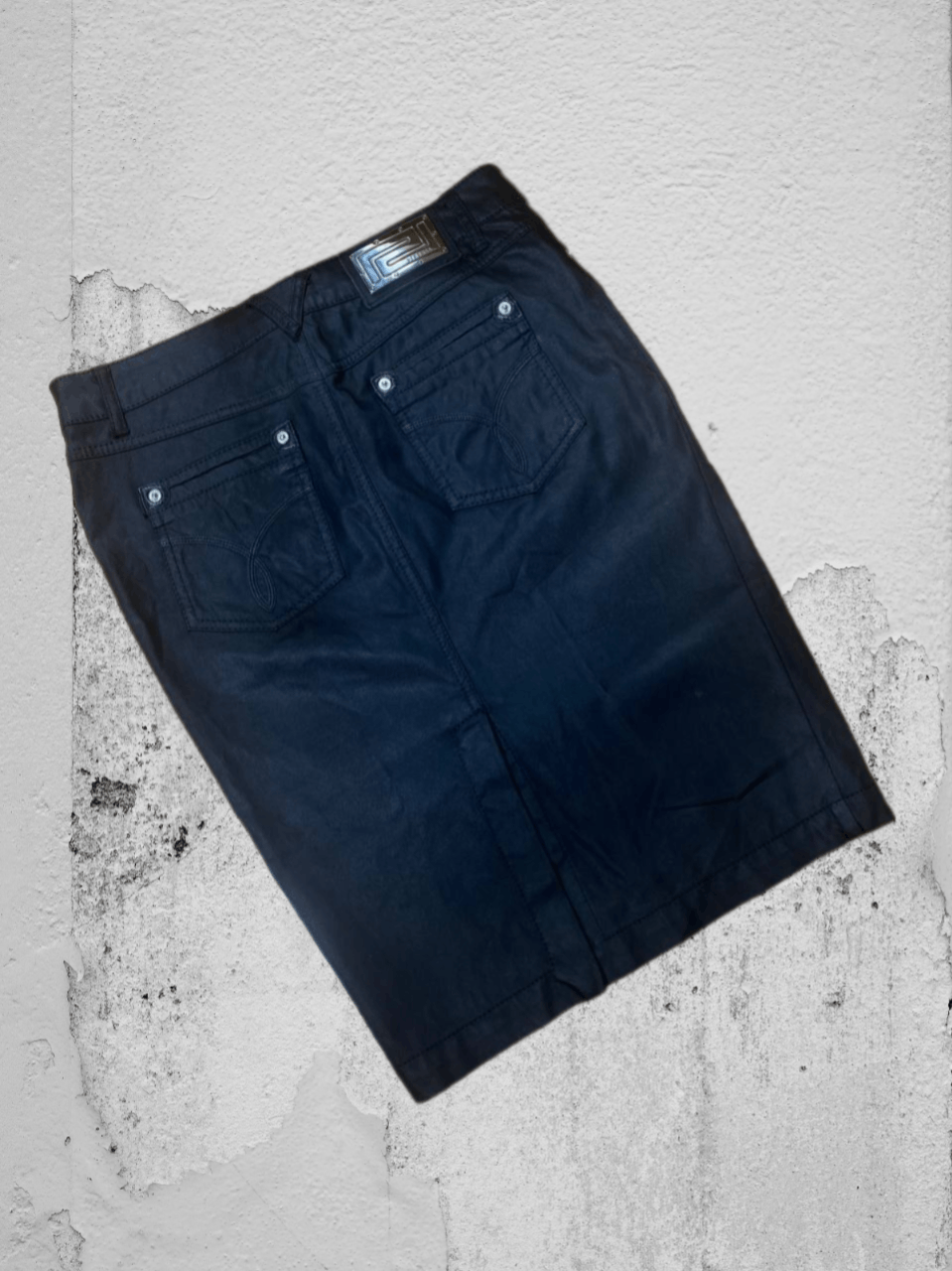 Versace Vintage 90s Versace Retro Luxury Mini Skirt Streetwear Y2K Size 31" - 1 Thumbnail