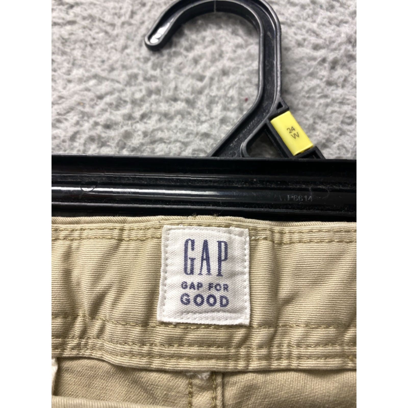 Gap VINTAGE Gap Chino Pants Men 42 X 34 Khaki Cotton Canvas 5-Pocket Wide-Leg Relaxed Regular Size US 42 / EU 58 - 2 Thumbnail