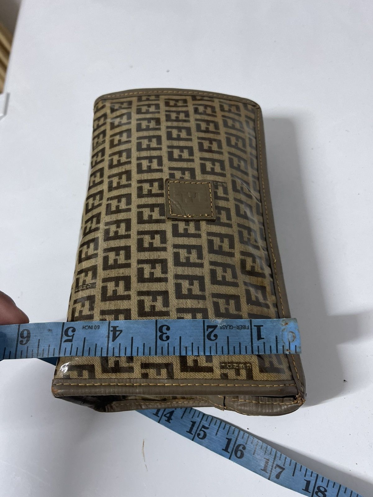 Fendi Vintage Fendi Monogram Clutch Bag Size ONE SIZE - 13 Thumbnail
