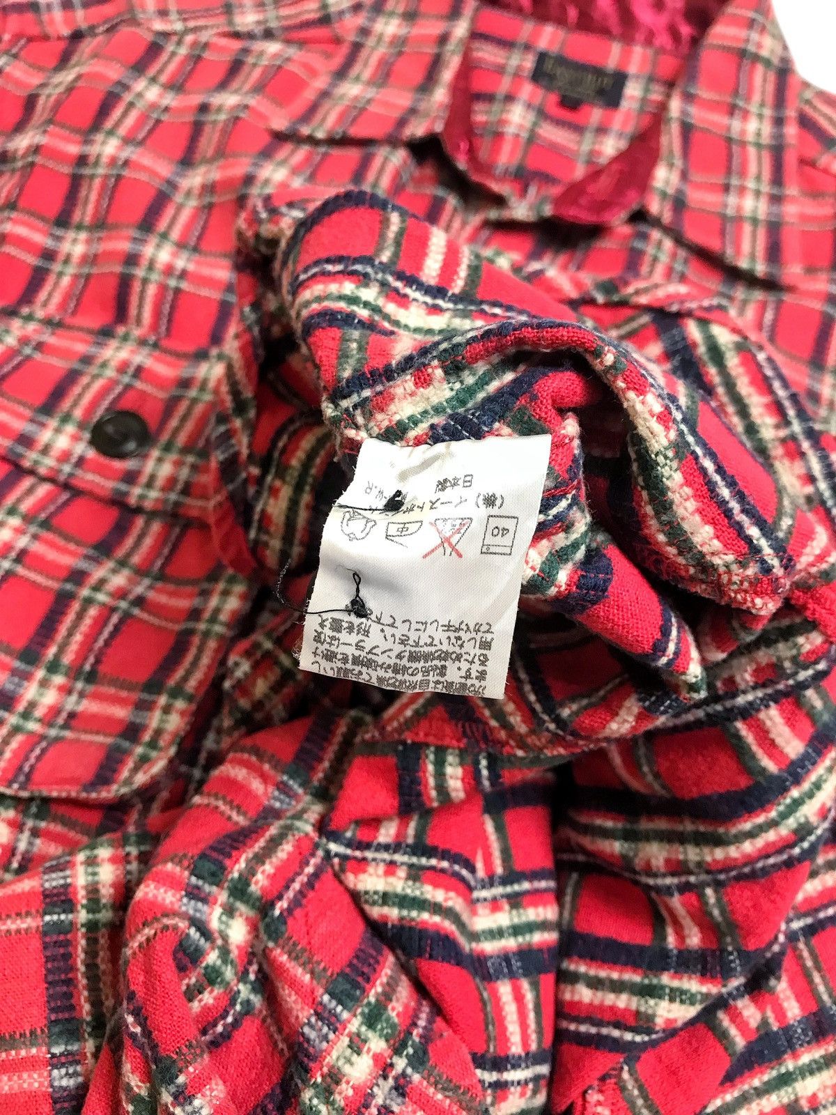 Vintage East Boy Double Pocket Vintage Plaid Outer Flannel Size US XL / EU 56 / 4 - 6 Thumbnail