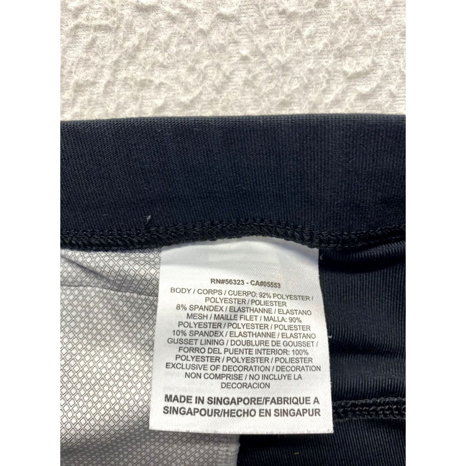 Nike Nike Dri-Fit Capri Leggings Womens L Black Zip Pocket Running & Jogging Size 36" / US 14 / IT 50 - 7 Thumbnail