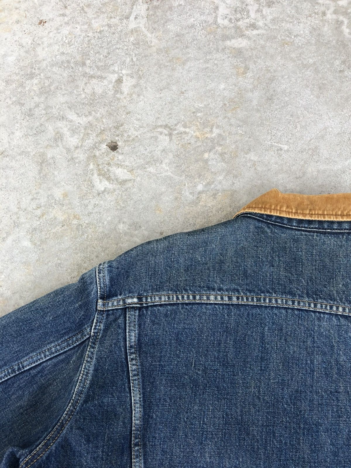 Lee Vintage 70s Lee Storm Rider Blanked Lined Denim Jacket Size US M / EU 48-50 / 2 - 14 Thumbnail
