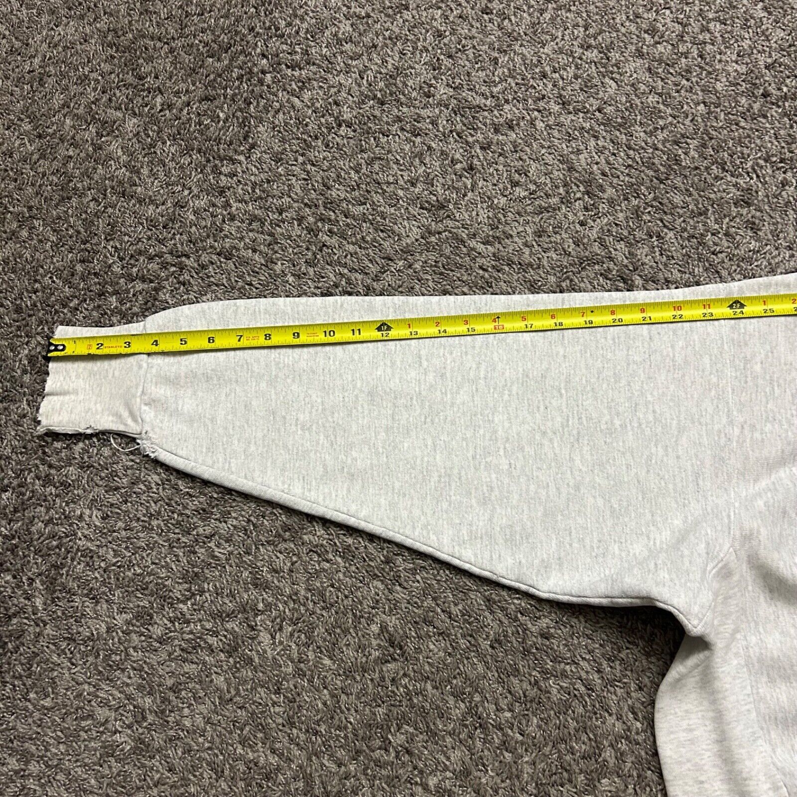 Vintage Vintage Thrashed Sweatshirt Crewneck Pullover 90s y2k Gray Size US XL / EU 56 / 4 - 11 Thumbnail