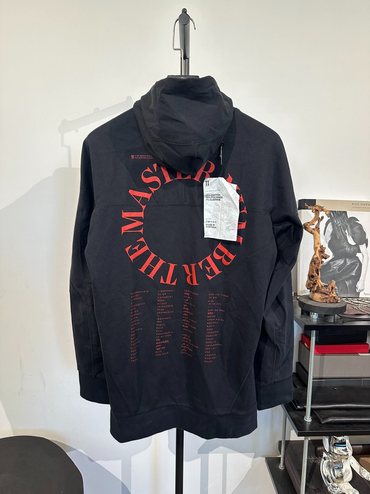 11 By Boris Bidjan Saberi Boris Bidjan Saberi 11by bbs H1B Printed Hoodie Size US L / EU 52-54 / 3 - 1 Thumbnail