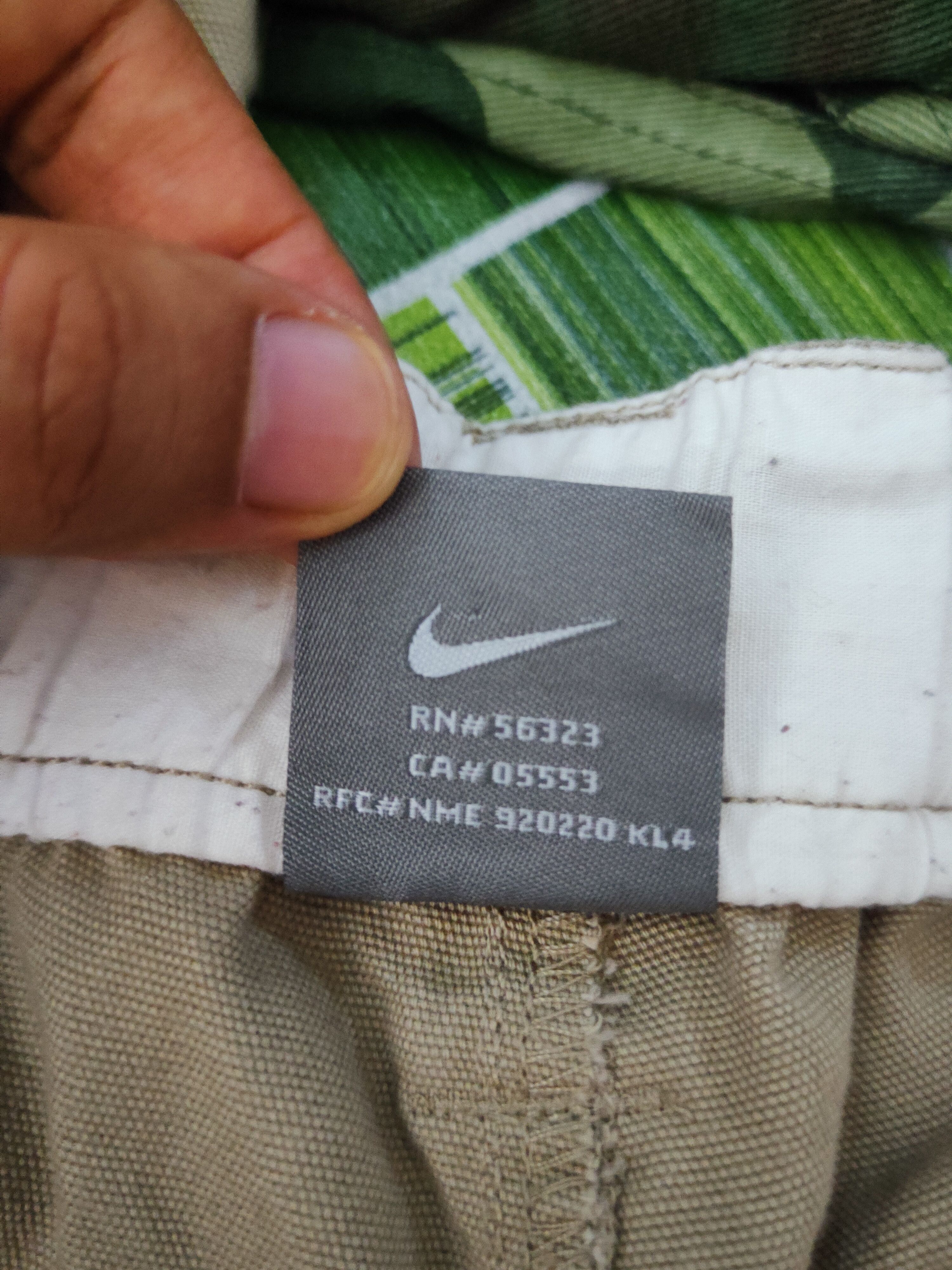 Nike Nike Beige Multipocket Tactical Cargo Pants #S2730 Size US 33 - 18 Thumbnail