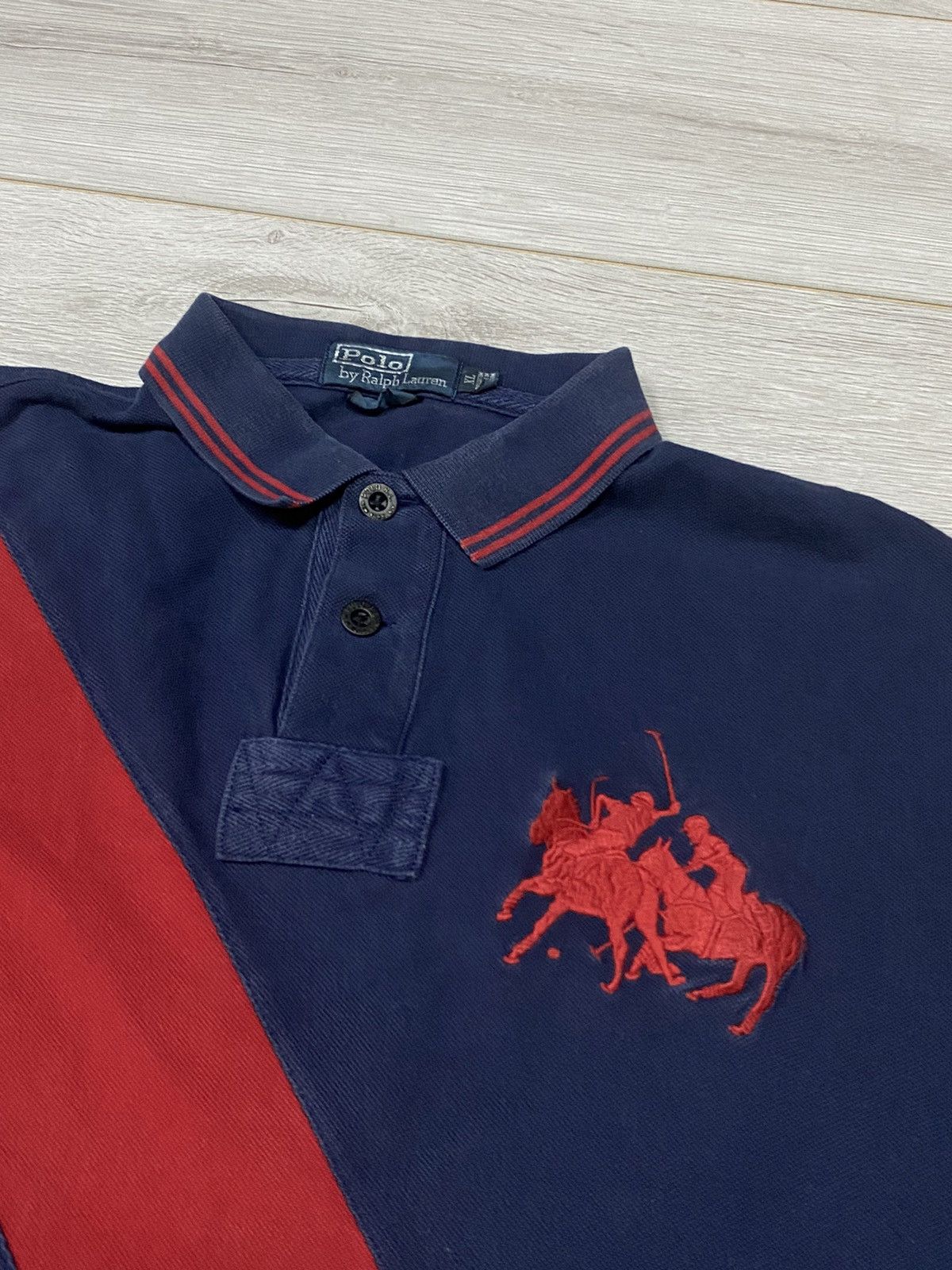 Polo Ralph Lauren Polo Ralph Lauren big stripe vintage 2 cup vintage shirt Size US M / EU 48-50 / 2 - 4 Thumbnail