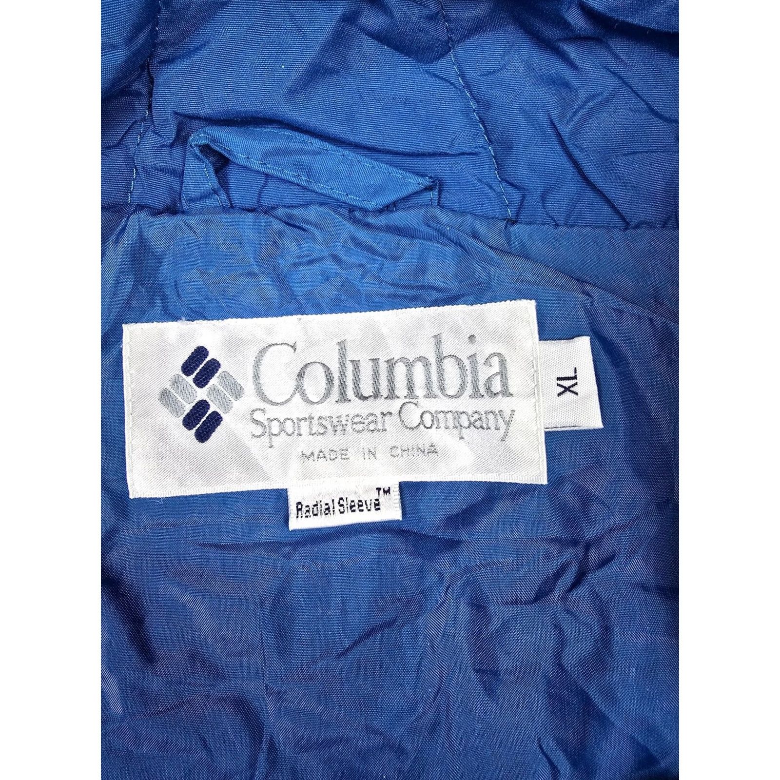 Vintage VINTAGE Columbia Jacket Mens XL Black Hooded Lined 90s Radial Sleeve Anorak Combo Jacket Size US XL / EU 56 / 4 - 3 Thumbnail