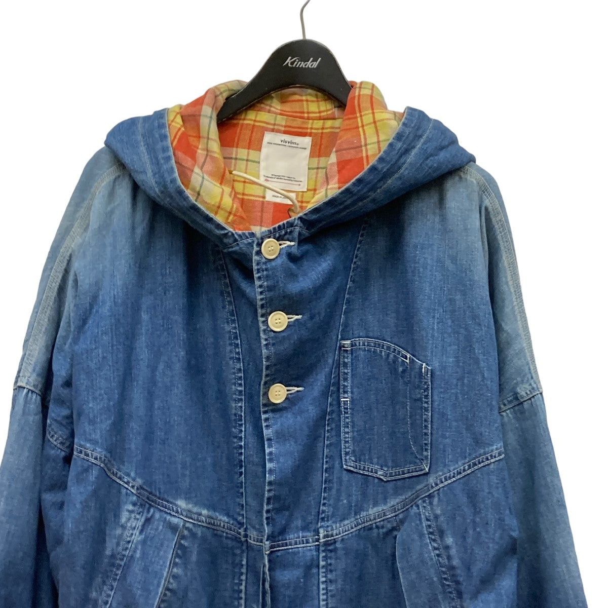 Visvim visvim 18ss Point Parka DMGD denim coat 0118205006008 Size US XL / EU 56 / 4 - 3 Thumbnail