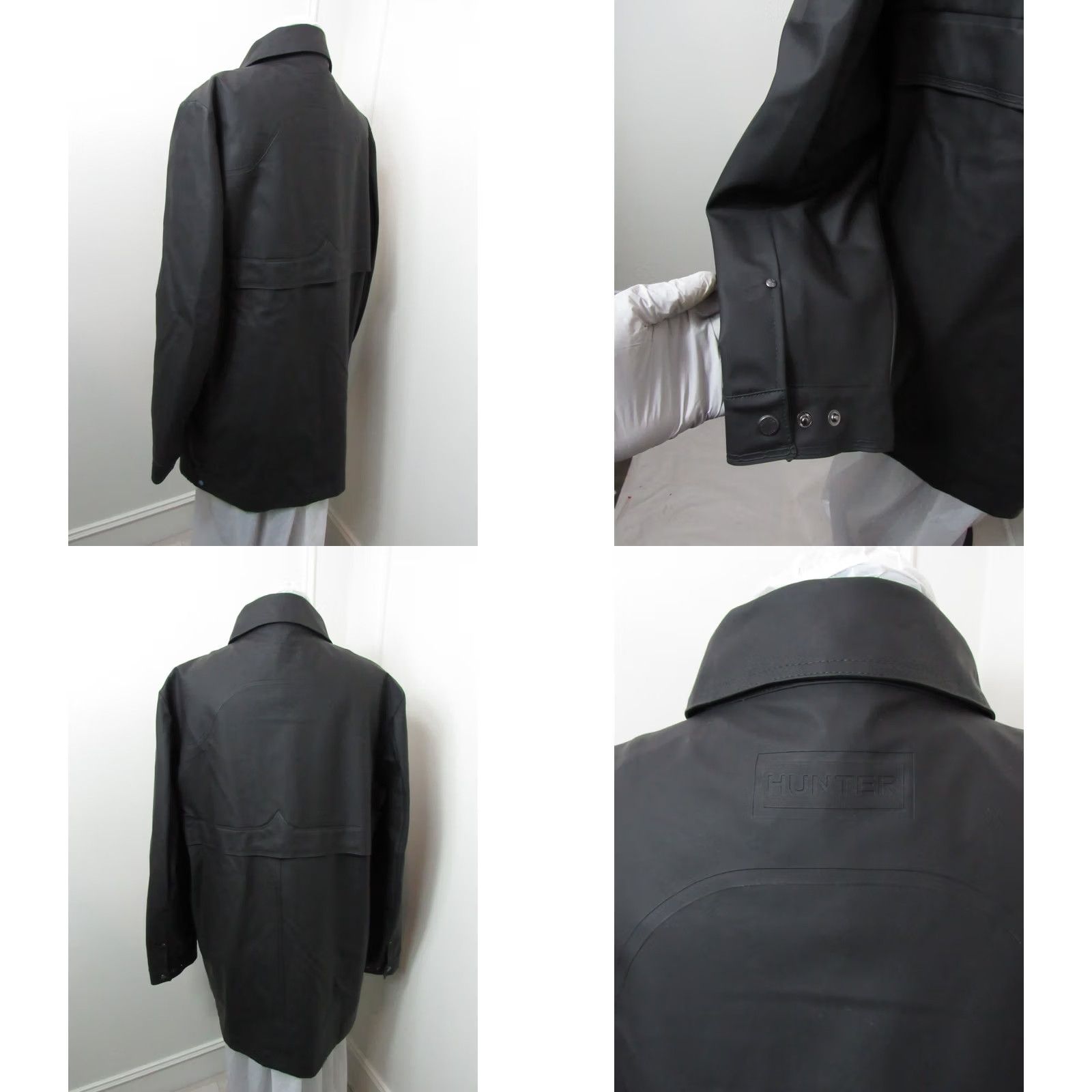 Hunter Hunter Rain Coat Black Large Jacket Mens/Unisex Size US L / EU 52-54 / 3 - 8 Thumbnail