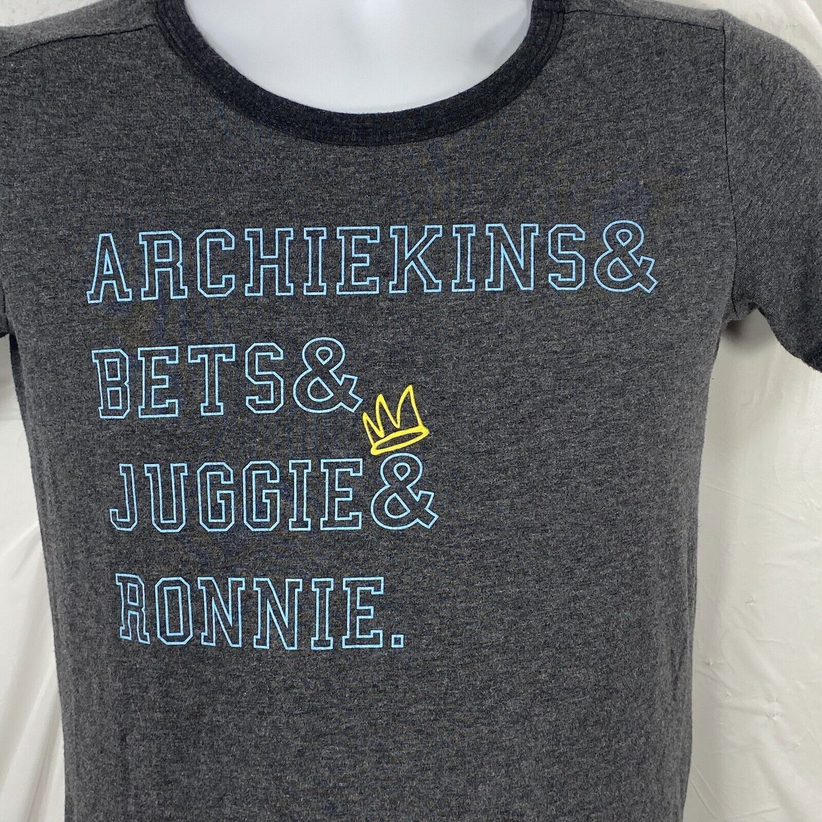 Ripple Junction Riverdale Cast Name List Graphic T Shirt Ringer Tee Size S / US 4 / IT 40 - 4 Thumbnail