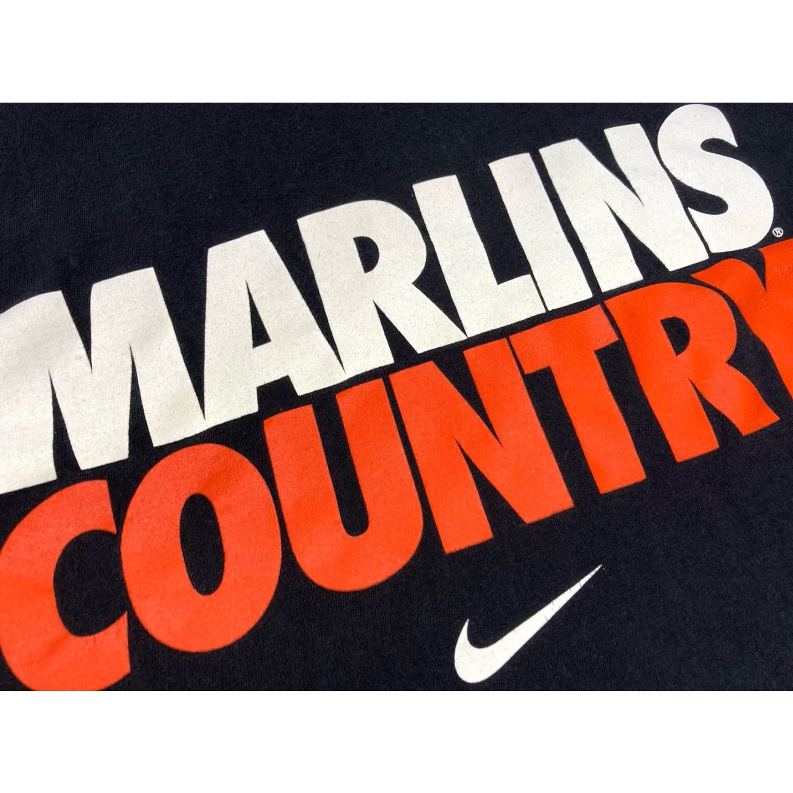 Nike Nike Miami Marlins Graphic T-shirt Men XXL Black Short Sleeve Size US XXL / EU 58 / 5 - 2 Thumbnail
