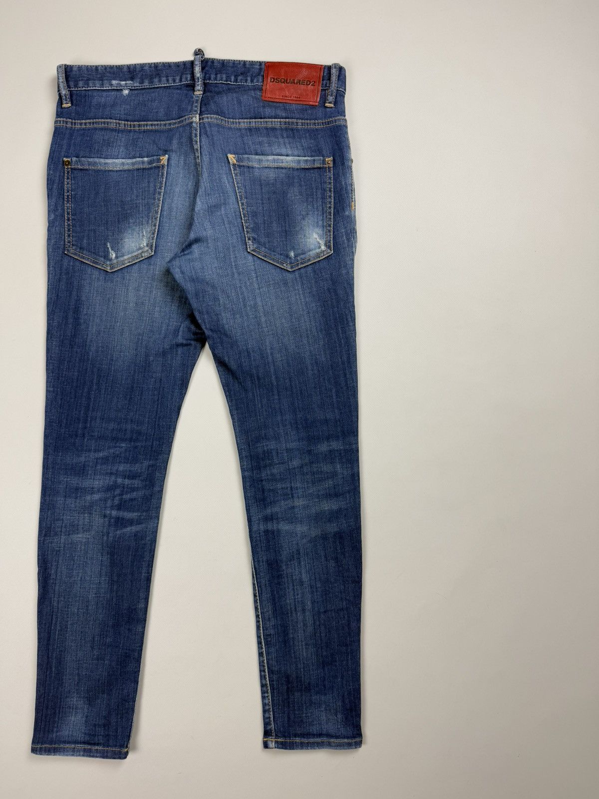 Dsquared2 Dsquared Men’s Distressed Denim Skater Skinny Jeans Size US 30 / EU 46 - 17 Thumbnail