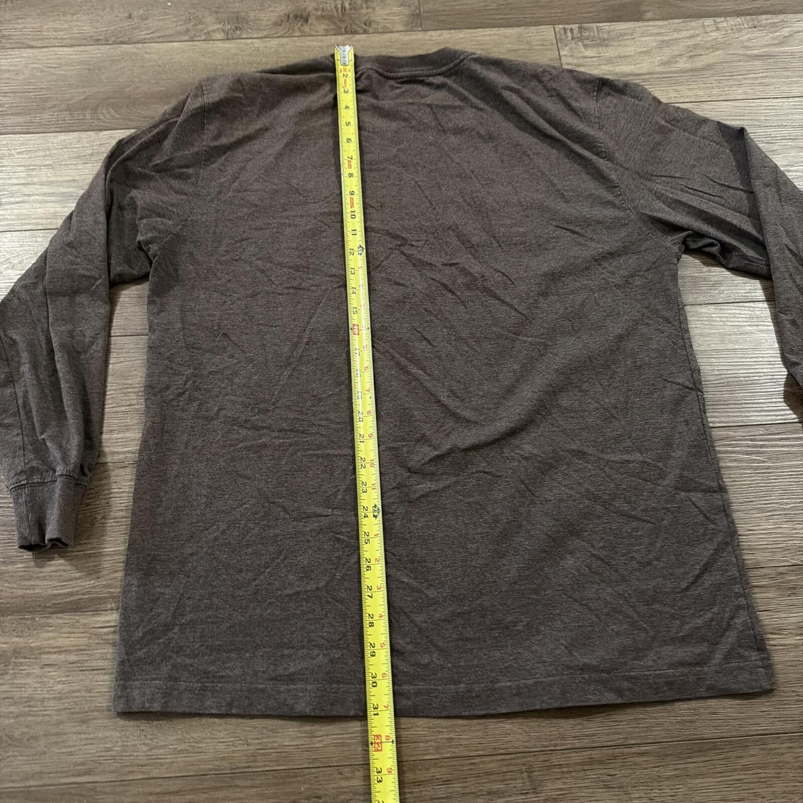 Dickies Dickies Brown Pocket Long Sleeve Shirt Workwear XL Size US XL / EU 56 / 4 - 7 Thumbnail