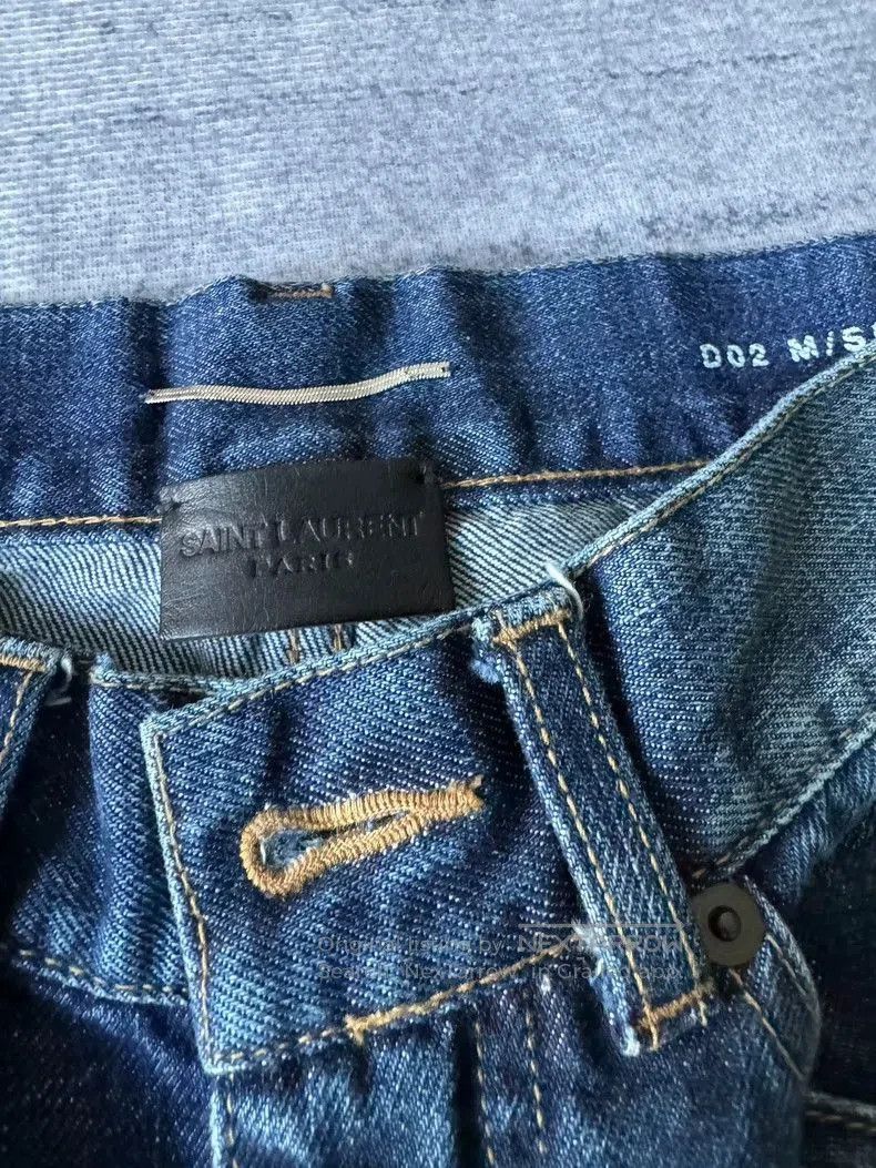 Saint Laurent Paris Saint Laurent 18AW Washed Denim Jeans. Size US 28 / EU 44 - 4 Thumbnail