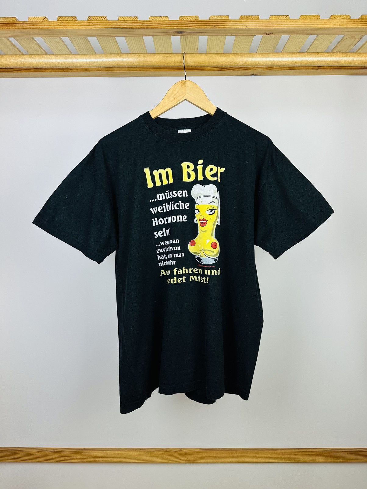 Vintage Beer T-Shirts Humor Vintage Crazy Logo Size US XL / EU 56 / 4 - 1 Thumbnail