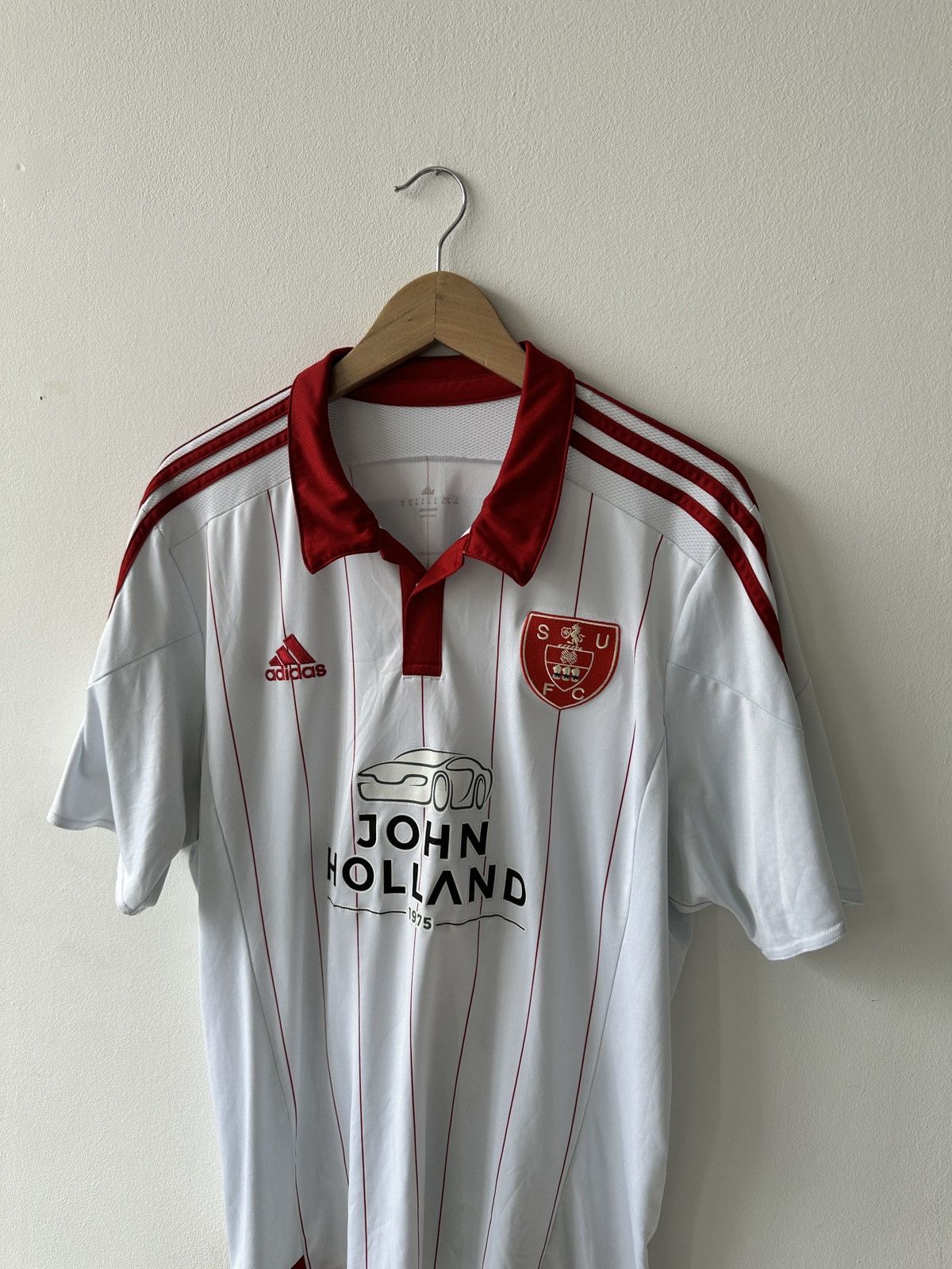 Adidas Sheffield United 2015/16 Adidas Soccer Jersey Blockcore L Size US XL / EU 56 / 4 - 3 Thumbnail