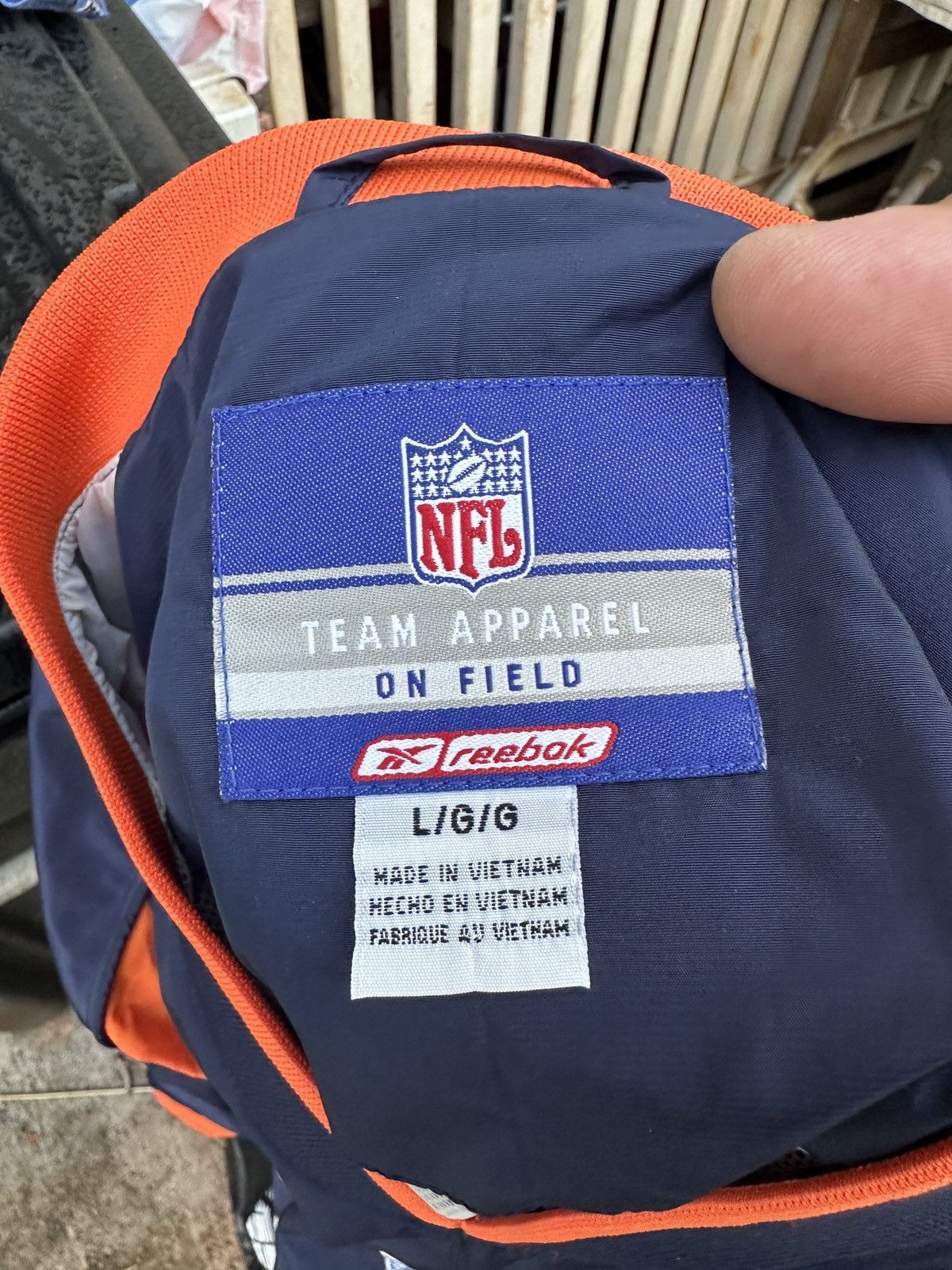 Reebok New Denver Broncos Reebok NFL On Field Windbreaker Men's L Size US L / EU 52-54 / 3 - 4 Thumbnail