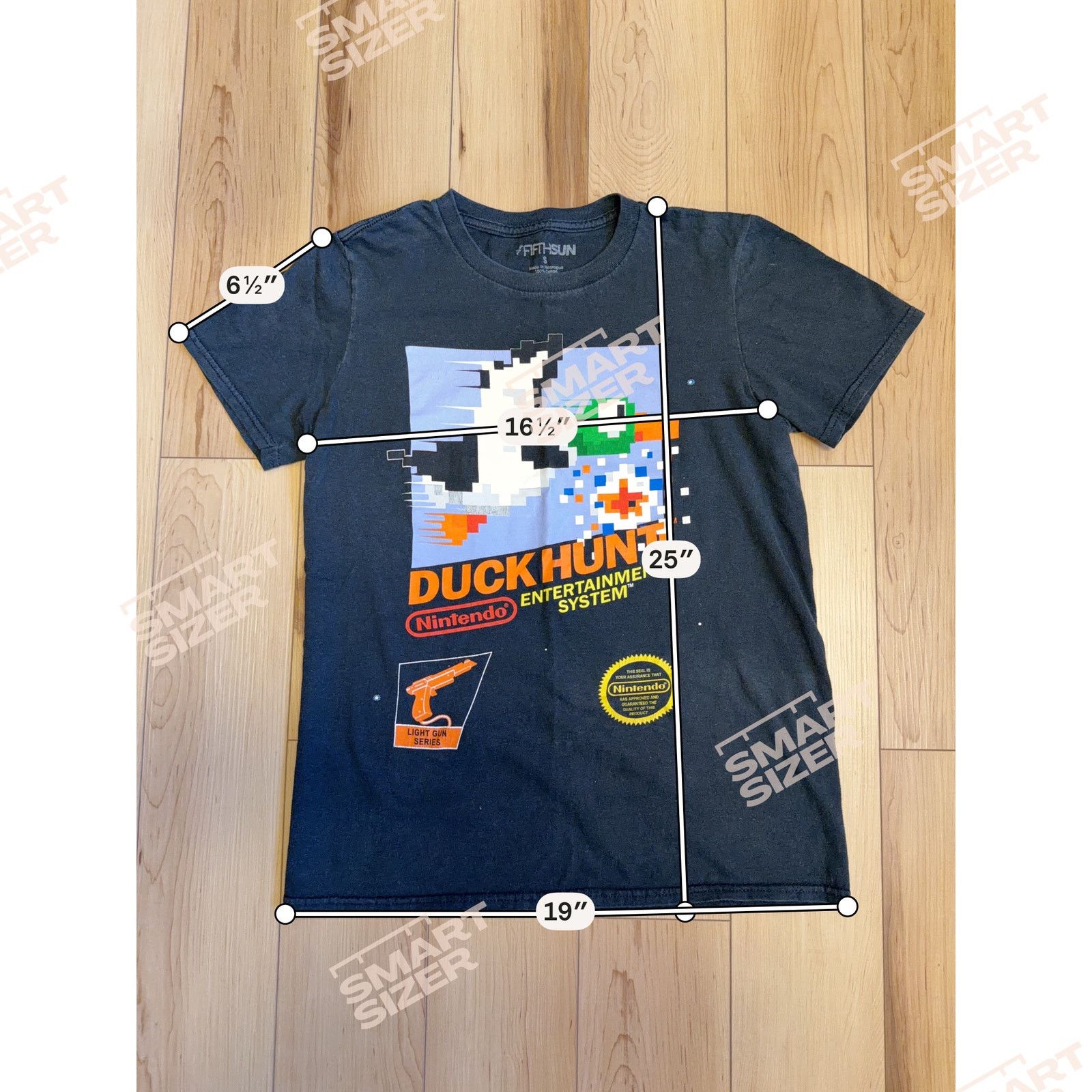 Nintendo Duck Hunt Nintendo NES Tee Retro Video Game Shirt Mens S Size US S / EU 44-46 / 1 - 5 Thumbnail