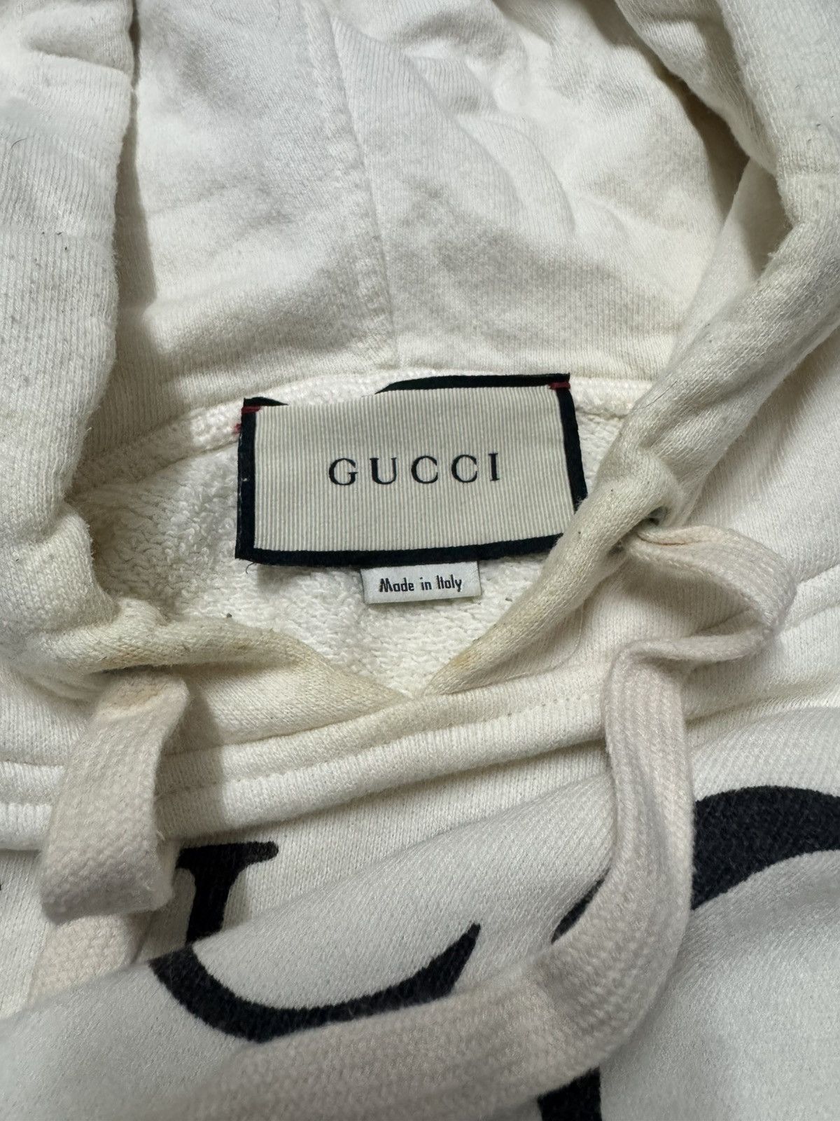 Gucci GUCCI INTERLOCKING G LOGO HOODIE Size US S / EU 44-46 / 1 - 6 Thumbnail