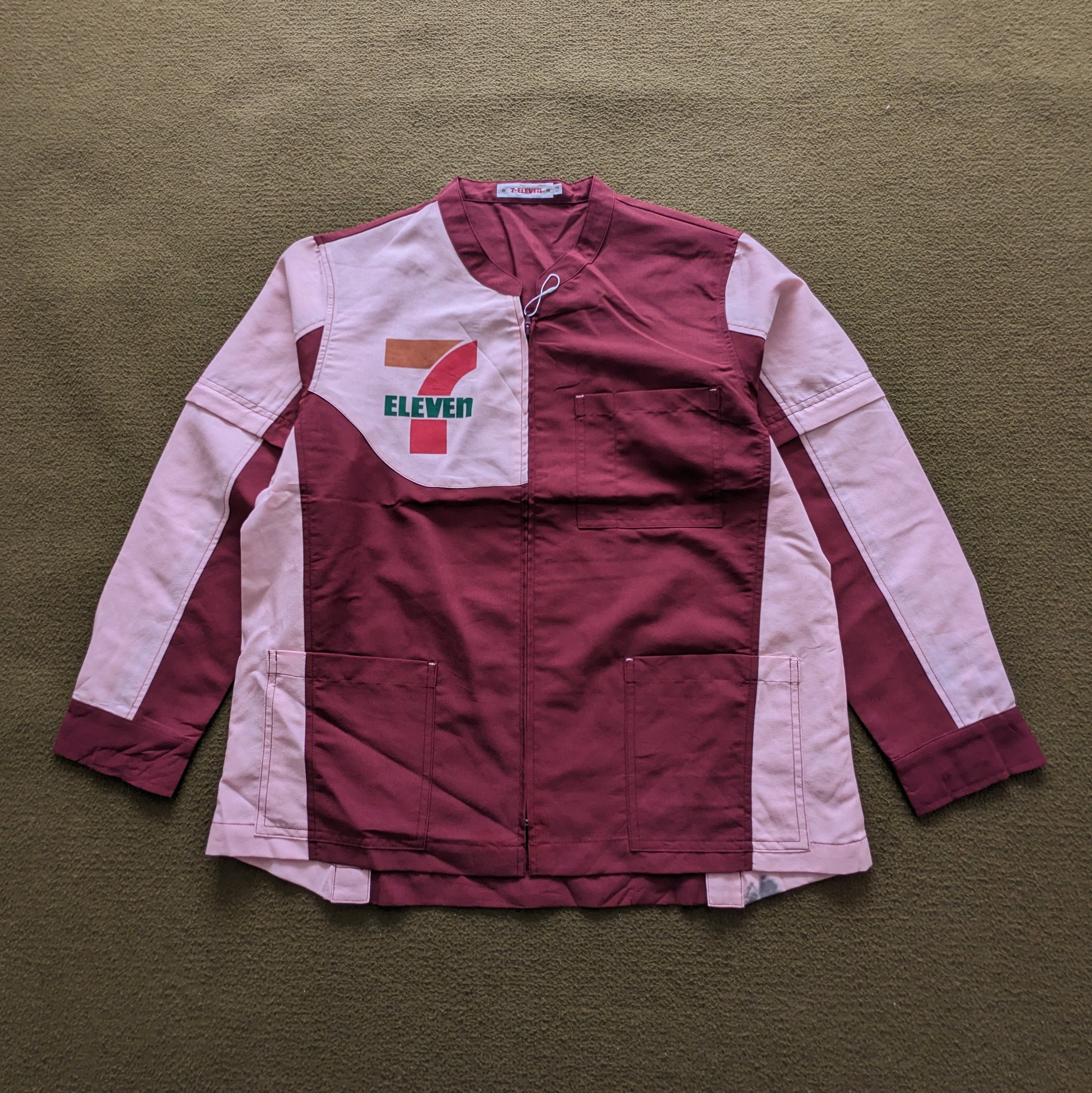 Vintage Vintage 7 ELEVEN Uniform Workers Jacket Size US M / EU 48-50 / 2 - 1 Thumbnail