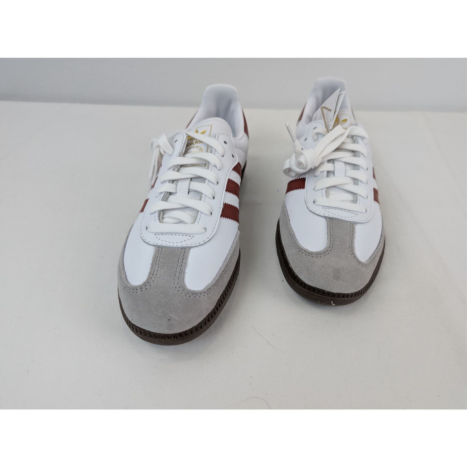 Adidas o1rshd1 Samba OG Sneaker in Footwear White / Preloved Ruby Size US 8.5 / EU 41-42 - 8 Thumbnail
