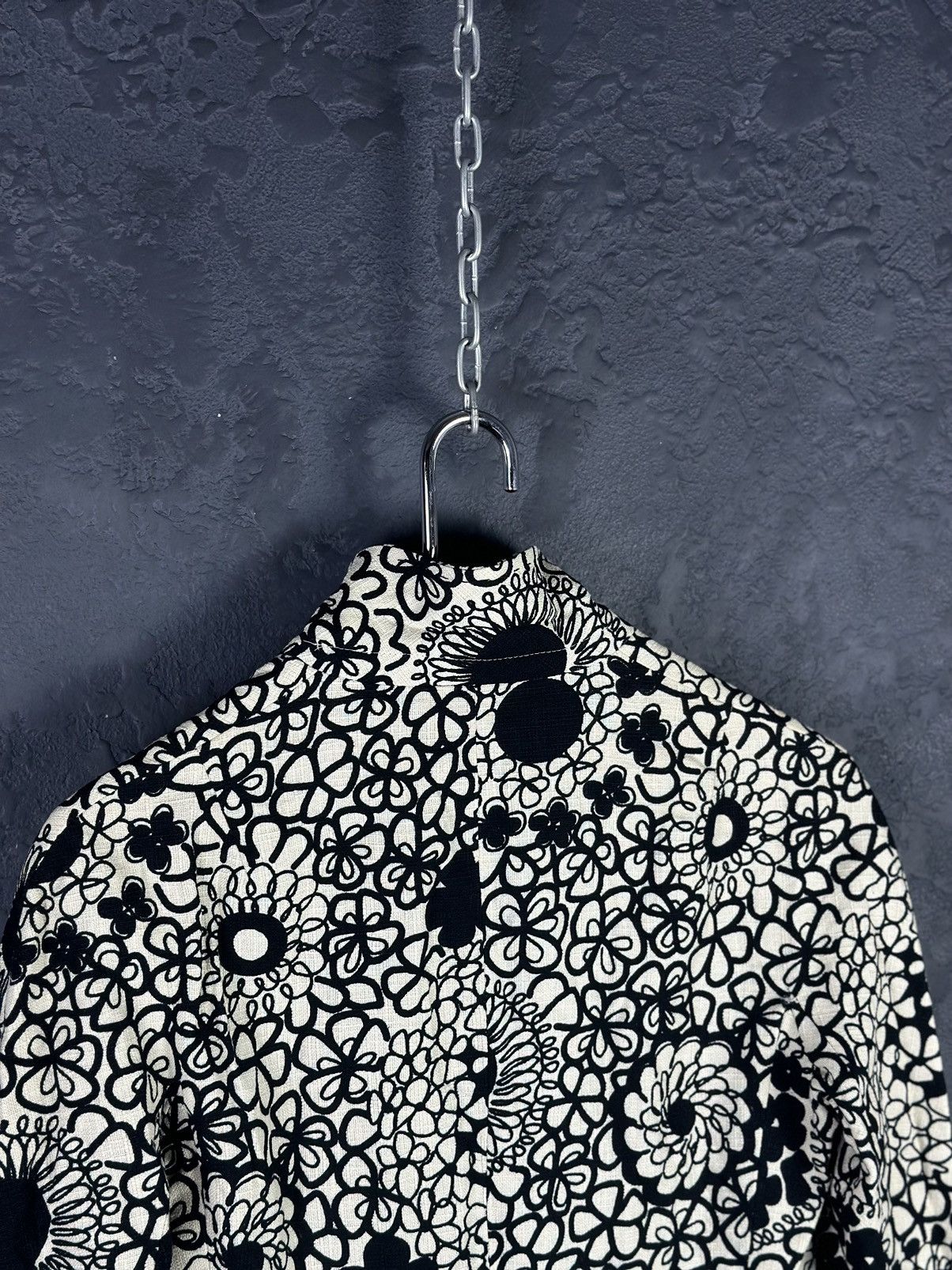 Moschino Cheap Chic Floral Button Blazer Jacket Size 42