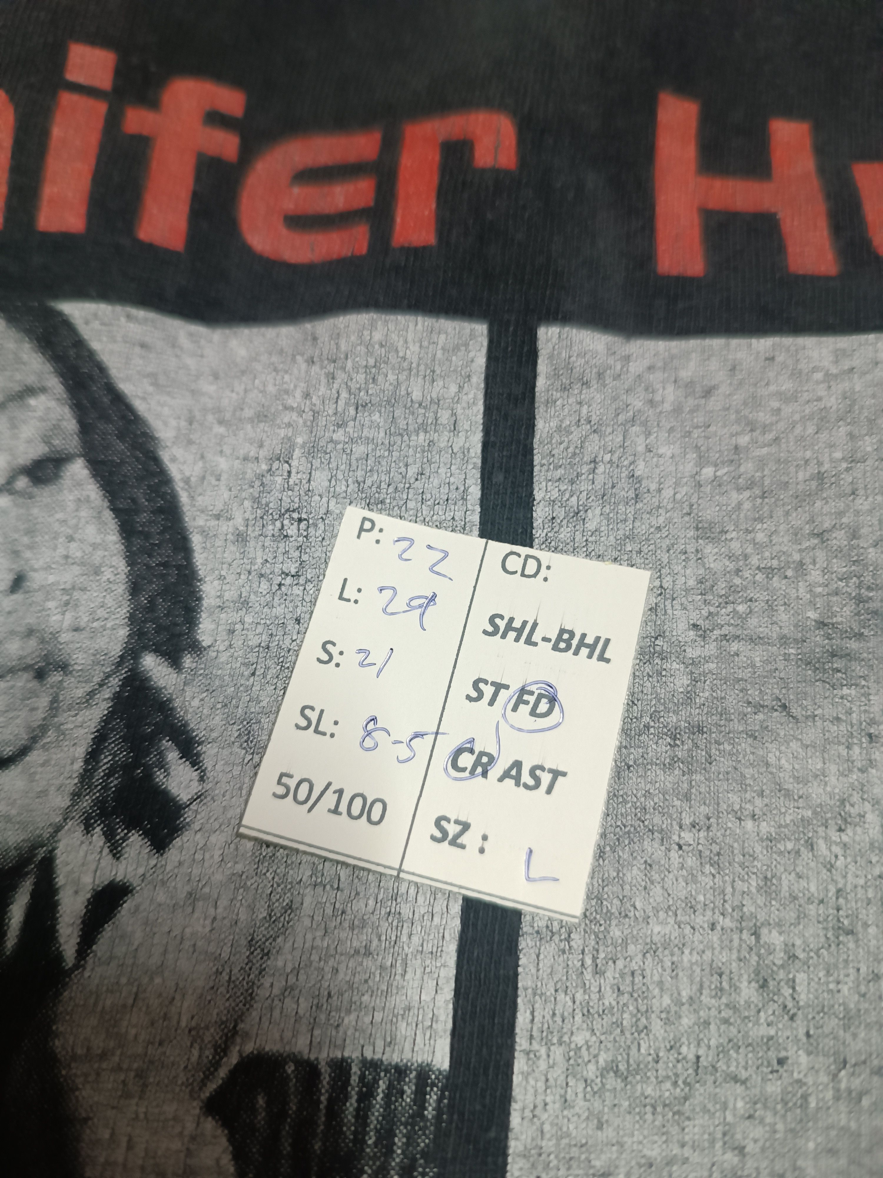 Rap Tees FADED VINTAGE '09 JENNIFER HUDSON ROBIN THICKE TOU VERY RARE Size US L / EU 52-54 / 3 - 17 Thumbnail