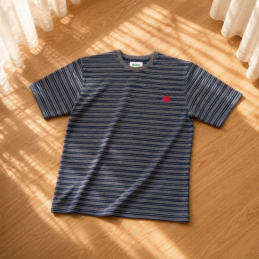 Japanese Brand LOGOS Outing Equipment Tee Shirt Original ( L ) Size US L / EU 52-54 / 3 - 1 Thumbnail