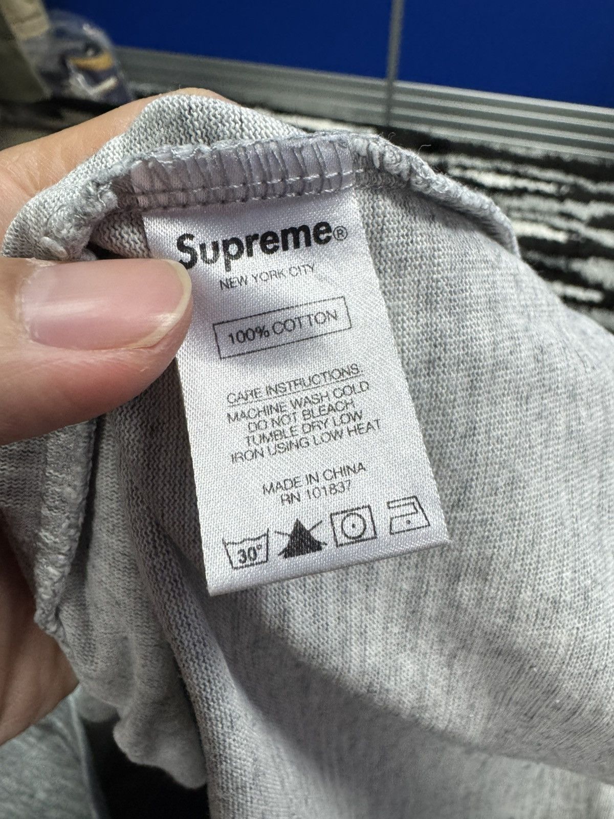 Supreme Supreme pocket tee Size US M / EU 48-50 / 2 - 4 Thumbnail
