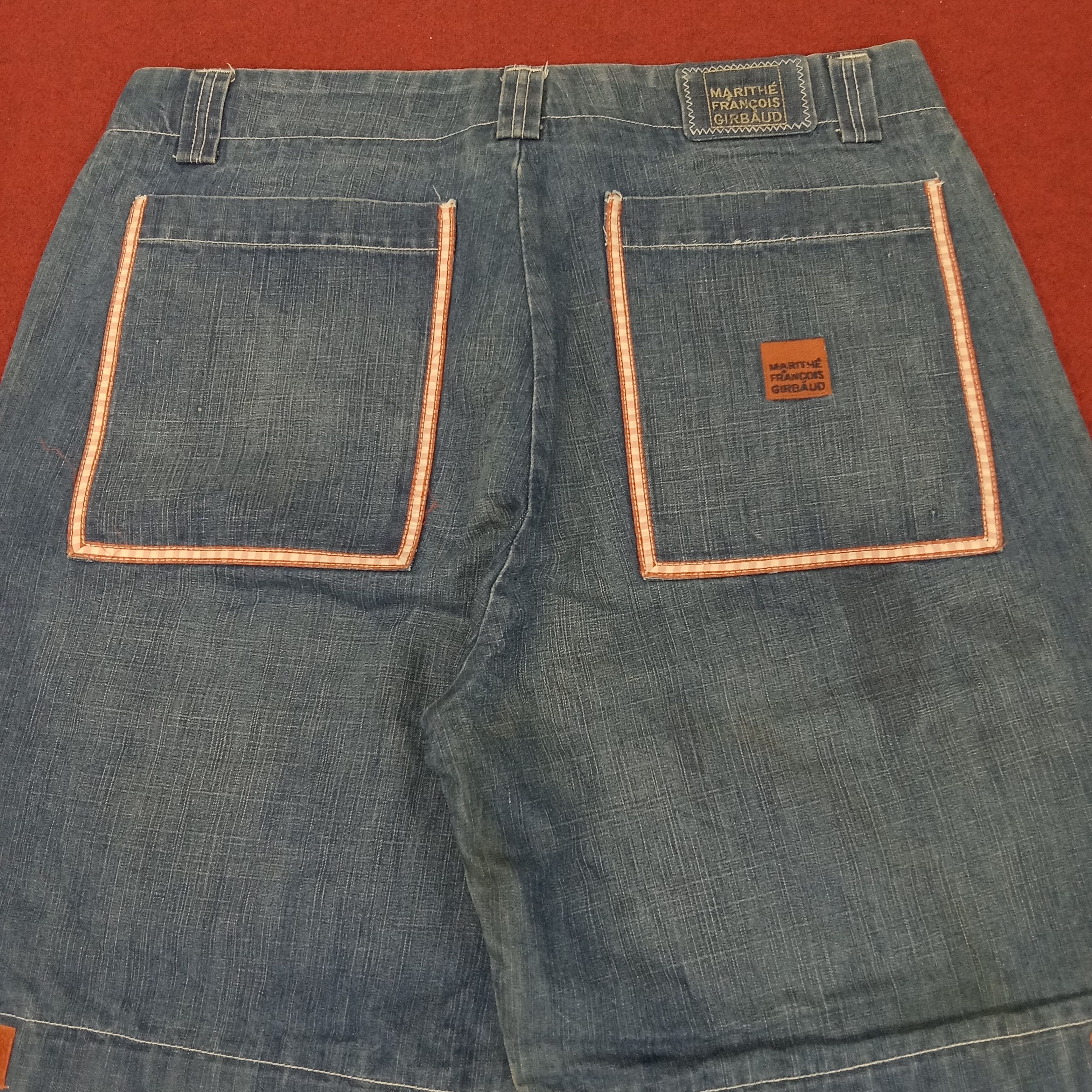 Marithe + Francois Girbaud × Vintage Marithe Francois Girbaud Rare Design Style Jeans Size US 39 - 5 Thumbnail