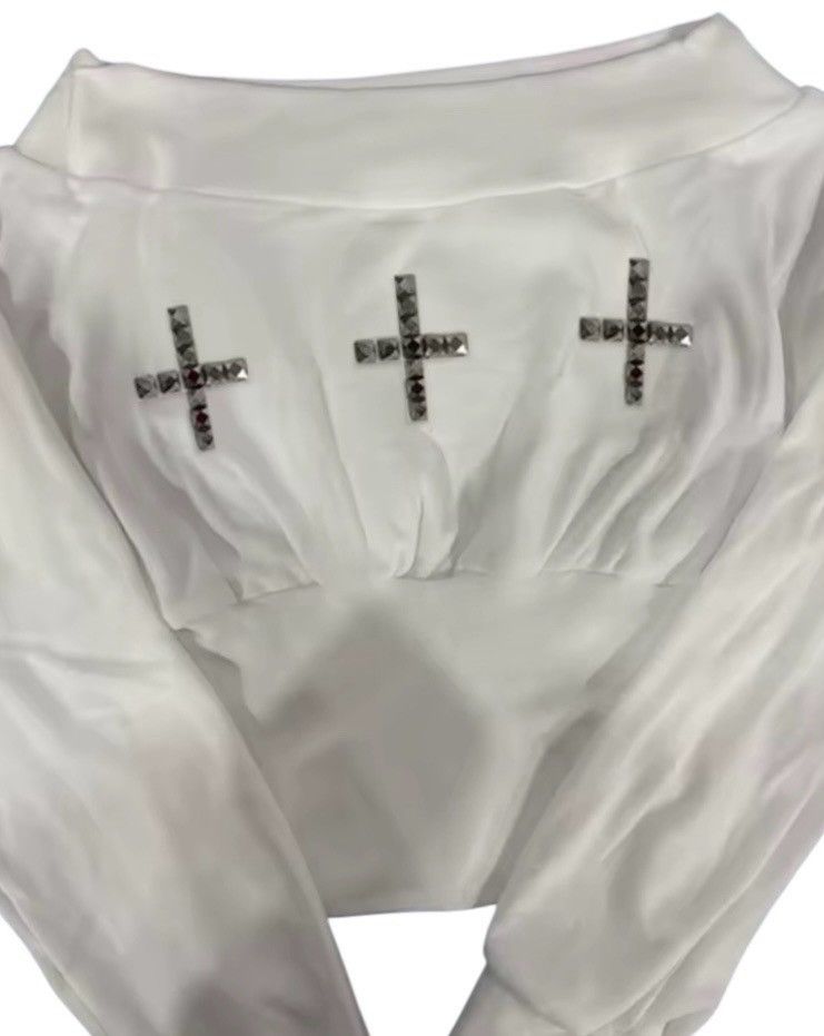 Other Studs white set offshoulder Size S / US 4 / IT 40 - 5 Thumbnail