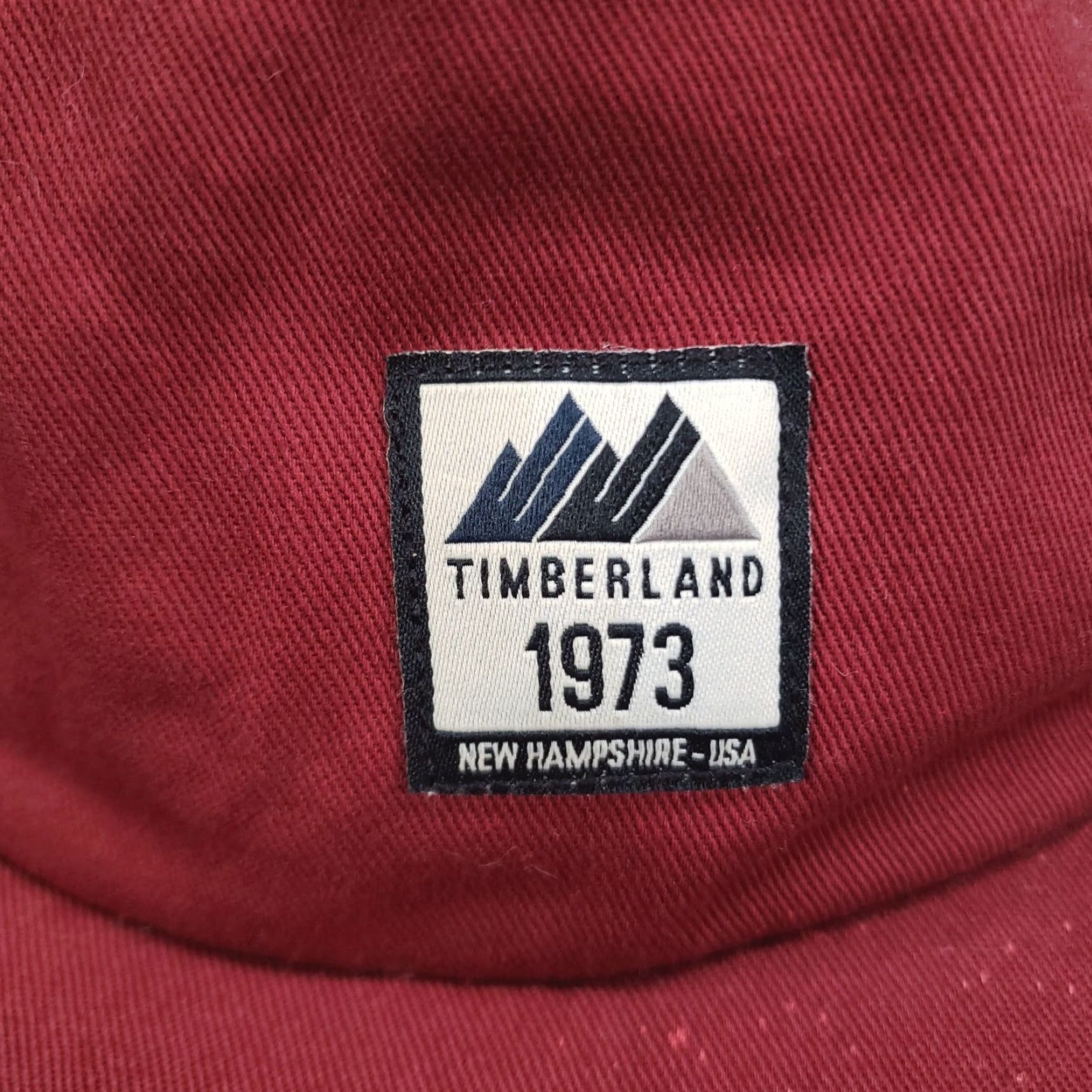 Timberland Timberland Cap Mens One Size Red Snapback Flat Brim Outdoor Hat Size ONE SIZE - 7 Thumbnail