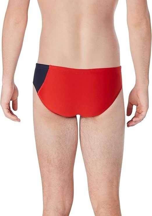 Speedo Speedo Eco Endurance Colorblock Swim Brief Azure Blue ( 28 ) Size US 28 / EU 44 - 2 Thumbnail