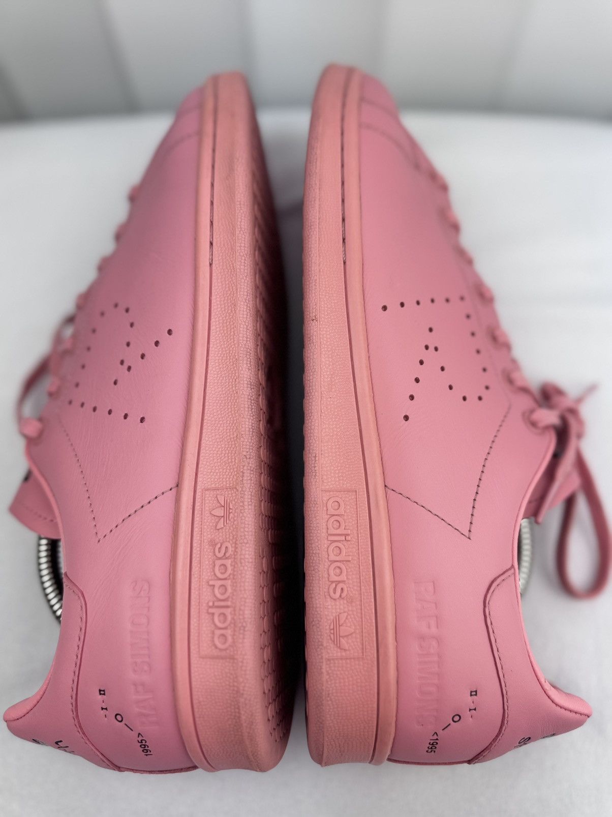 Adidas × Raf Simons Adidas Raf Simons Stan Smith Pink Size 10.5 Full Set Size US 10.5 / EU 43-44 - 5 Thumbnail