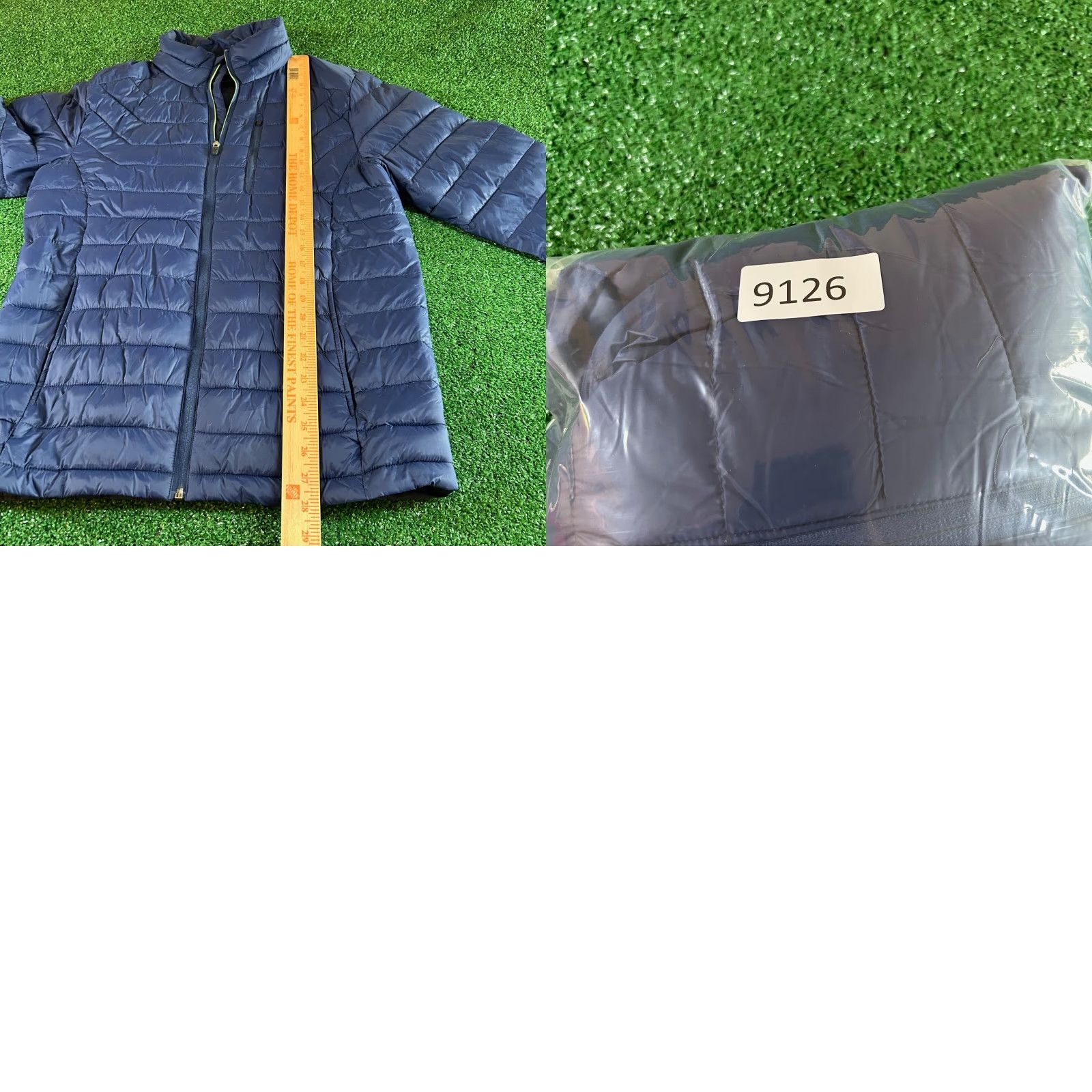 Vintage Xersion Packable Puffer Jacket Lightweight Full Zip Padded Coat Blue Mens Small Size US S / EU 44-46 / 1 - 8 Thumbnail