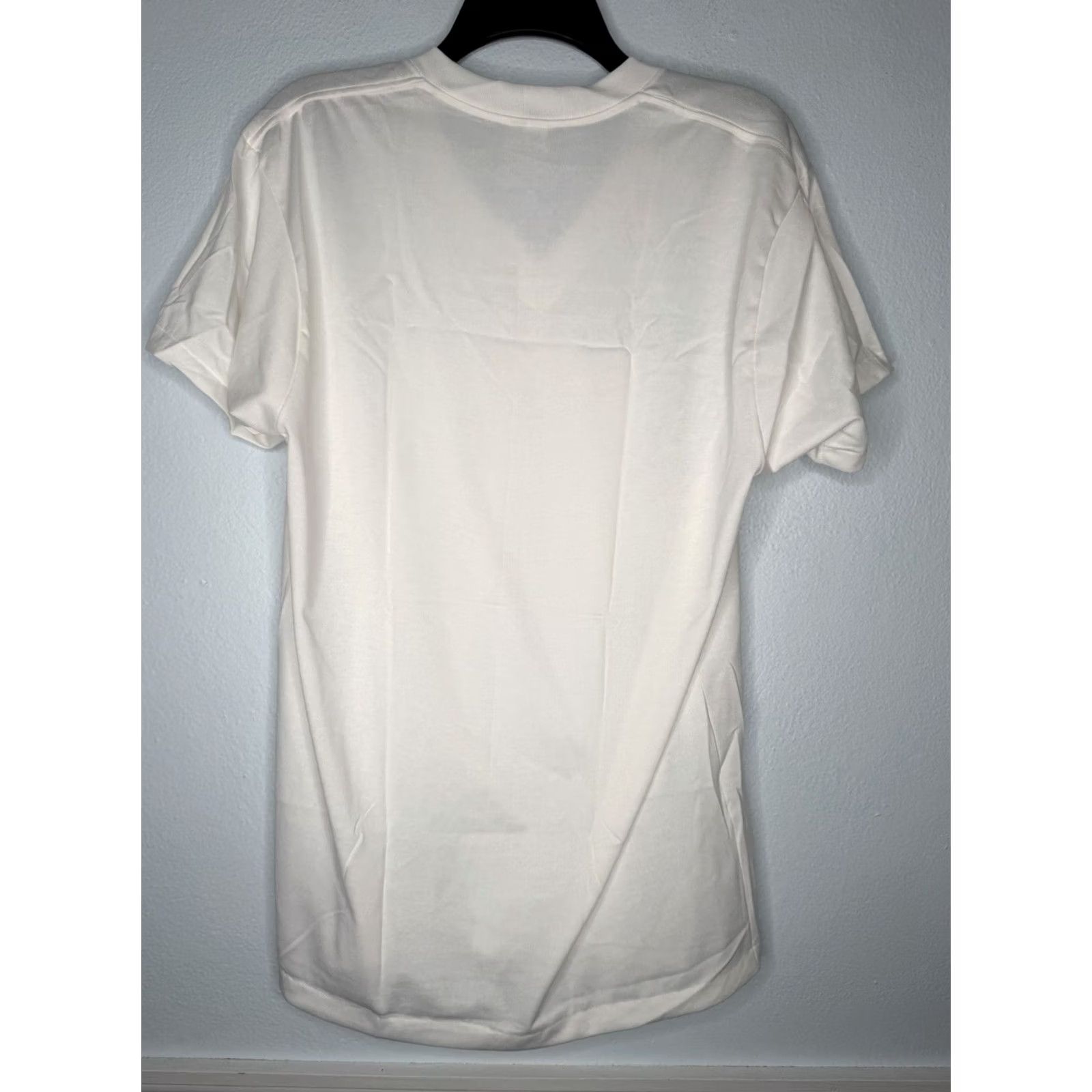 Sears VINTAGE Sears Golden Comfort Plus Mens Large White V Neck T Shirt Undershirt Unworn Size US L / EU 52-54 / 3 - 2 Thumbnail